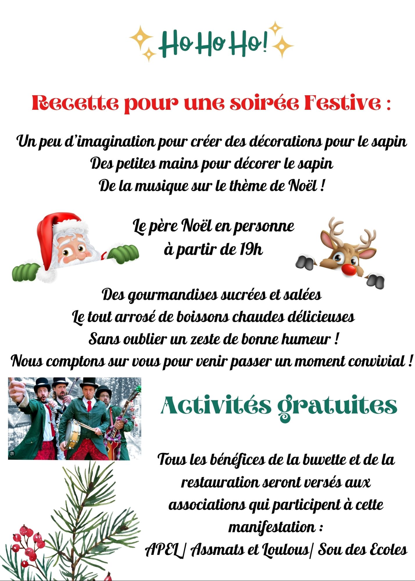 ANIMATIONS DE NOEL