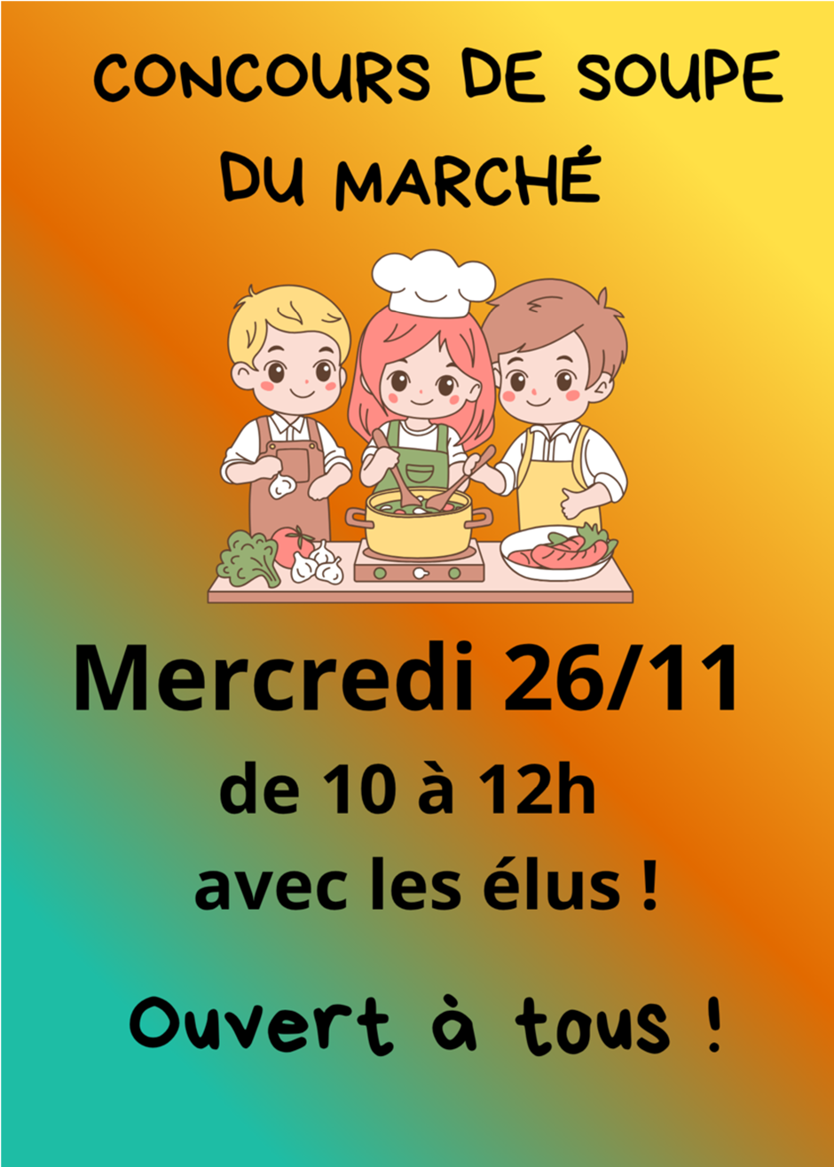 Concours de soupe affiche