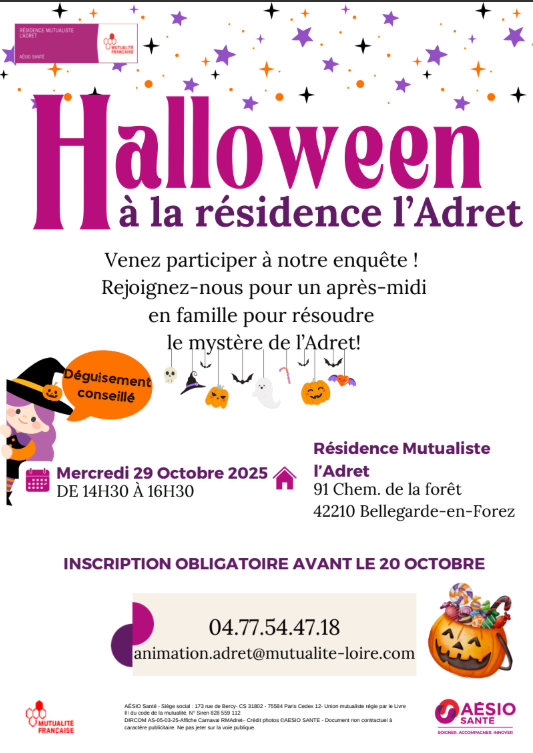 ADRET Halloween