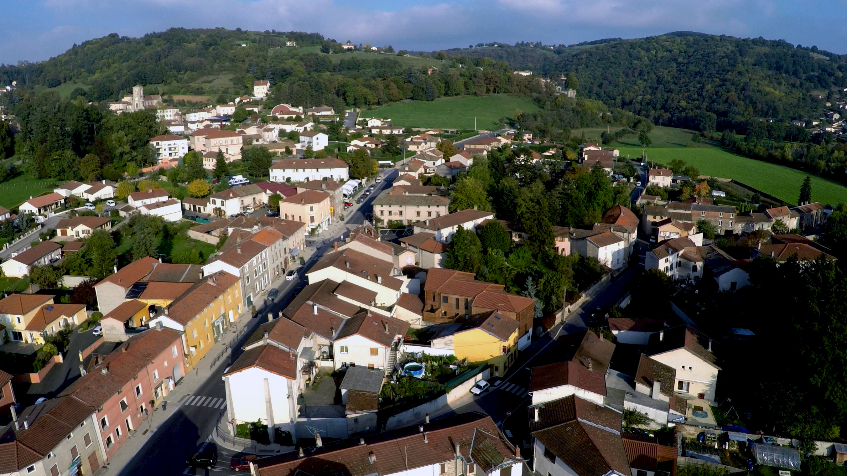 Av des Farges vue aérienne