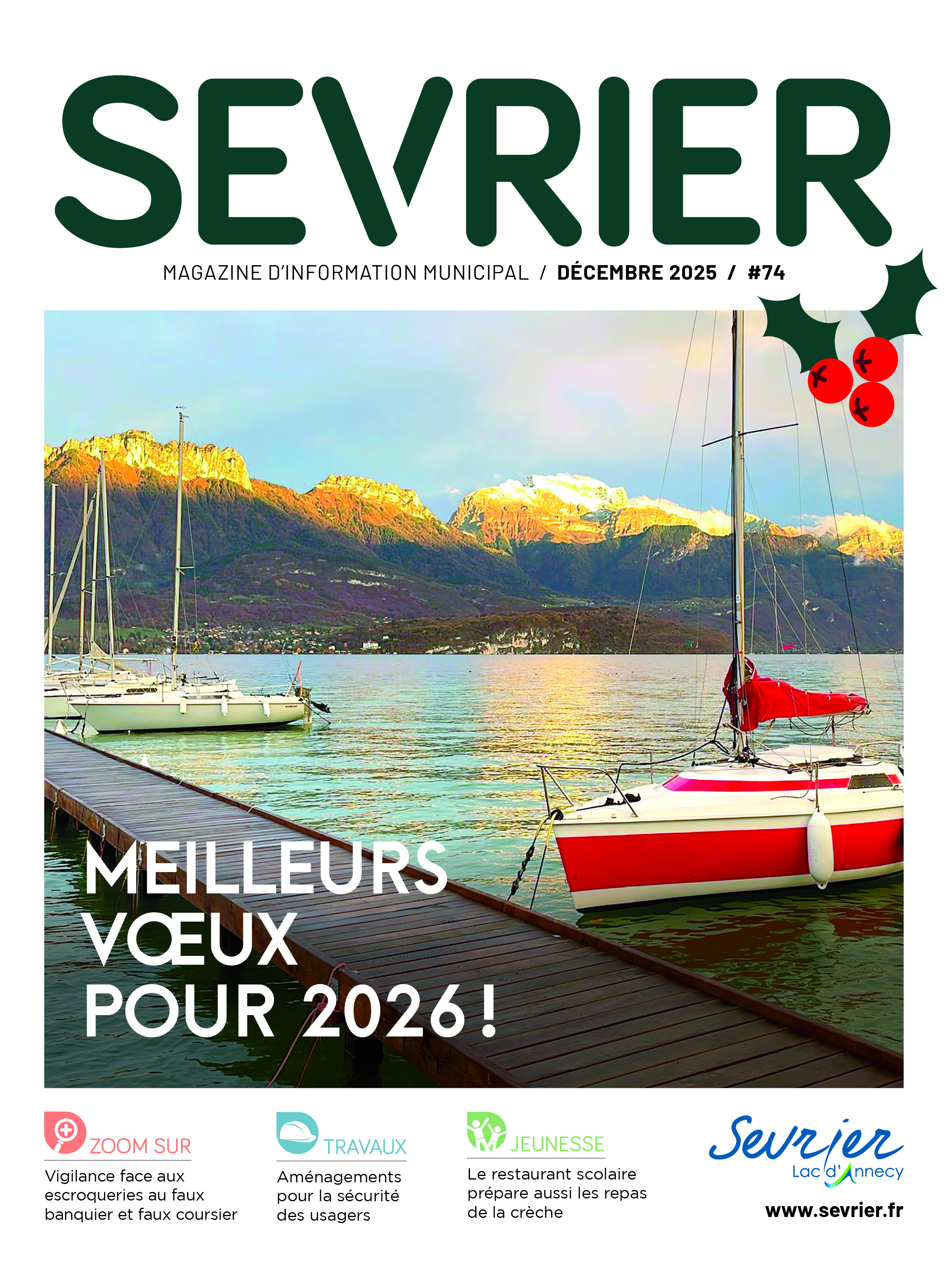 SEVRIER n°74 - Décembre 2025 (couverture)