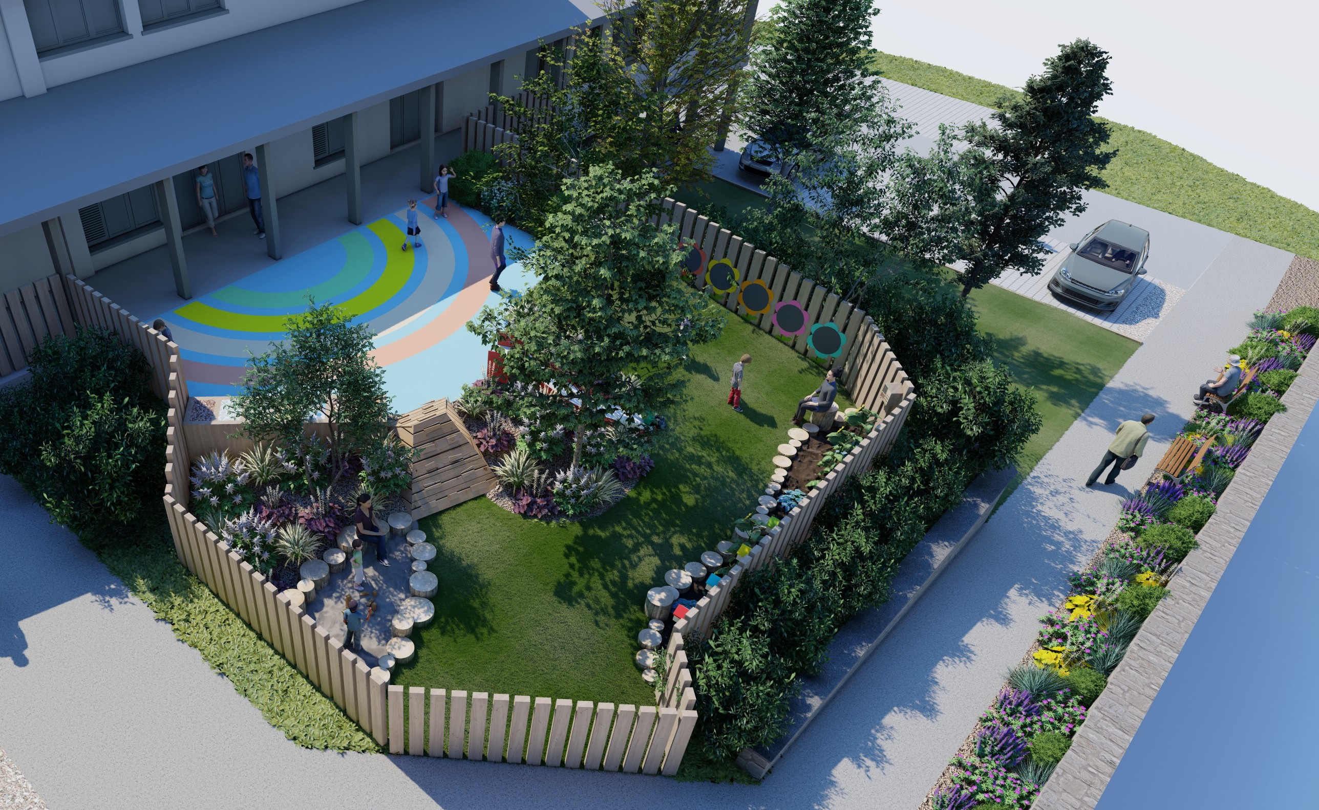 Réhabilitation Maison Charles Longet en crèche _c_AA Paysage _cour nord creche1_.jpg