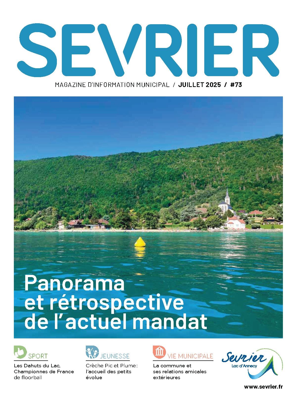 SEVRIER n°73 - Juillet 2025 (couverture)