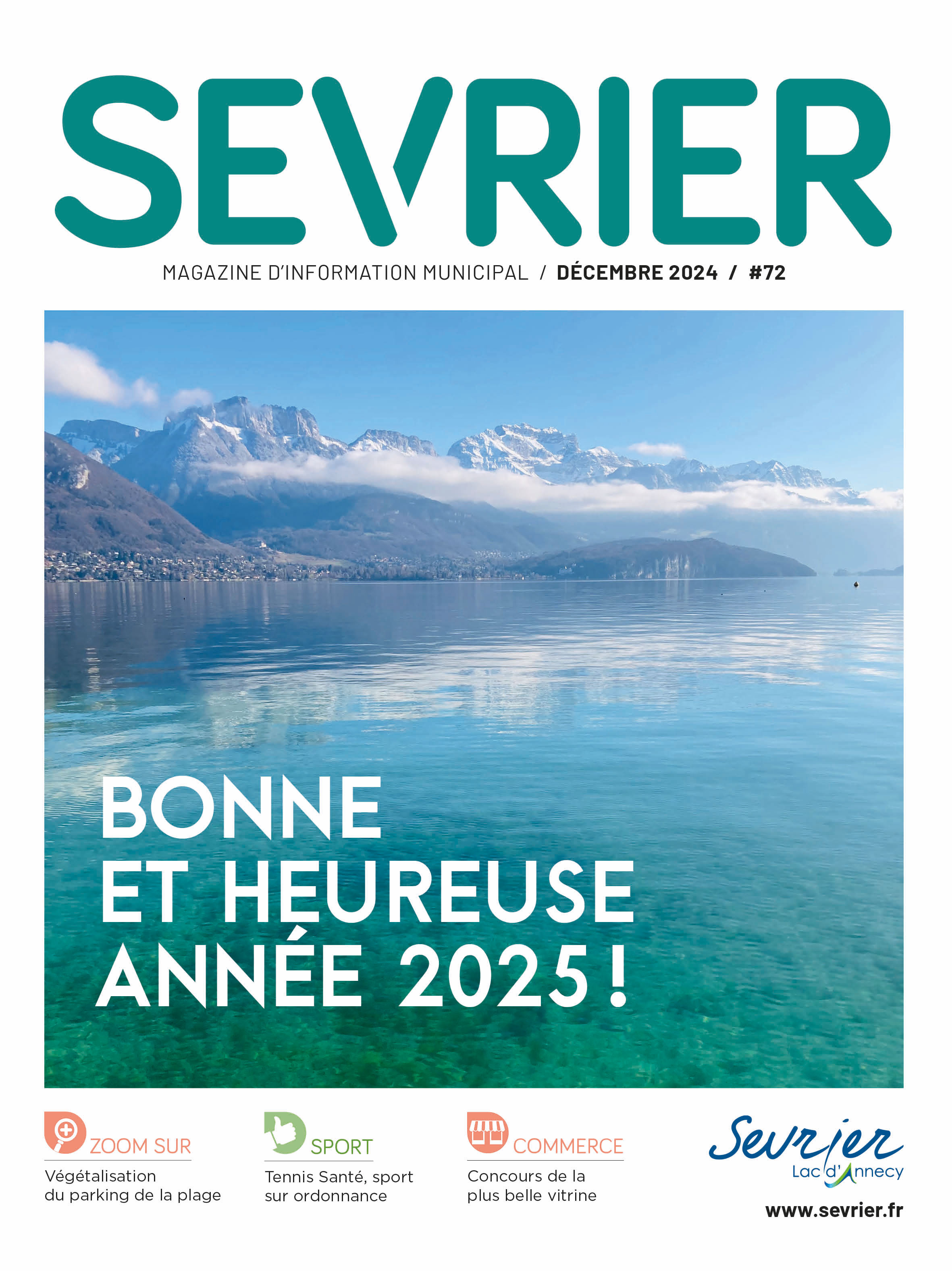 SEVRIER n°72 - Décembre 2024 (couverture)