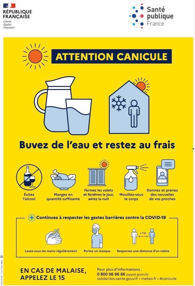 affiche canicule