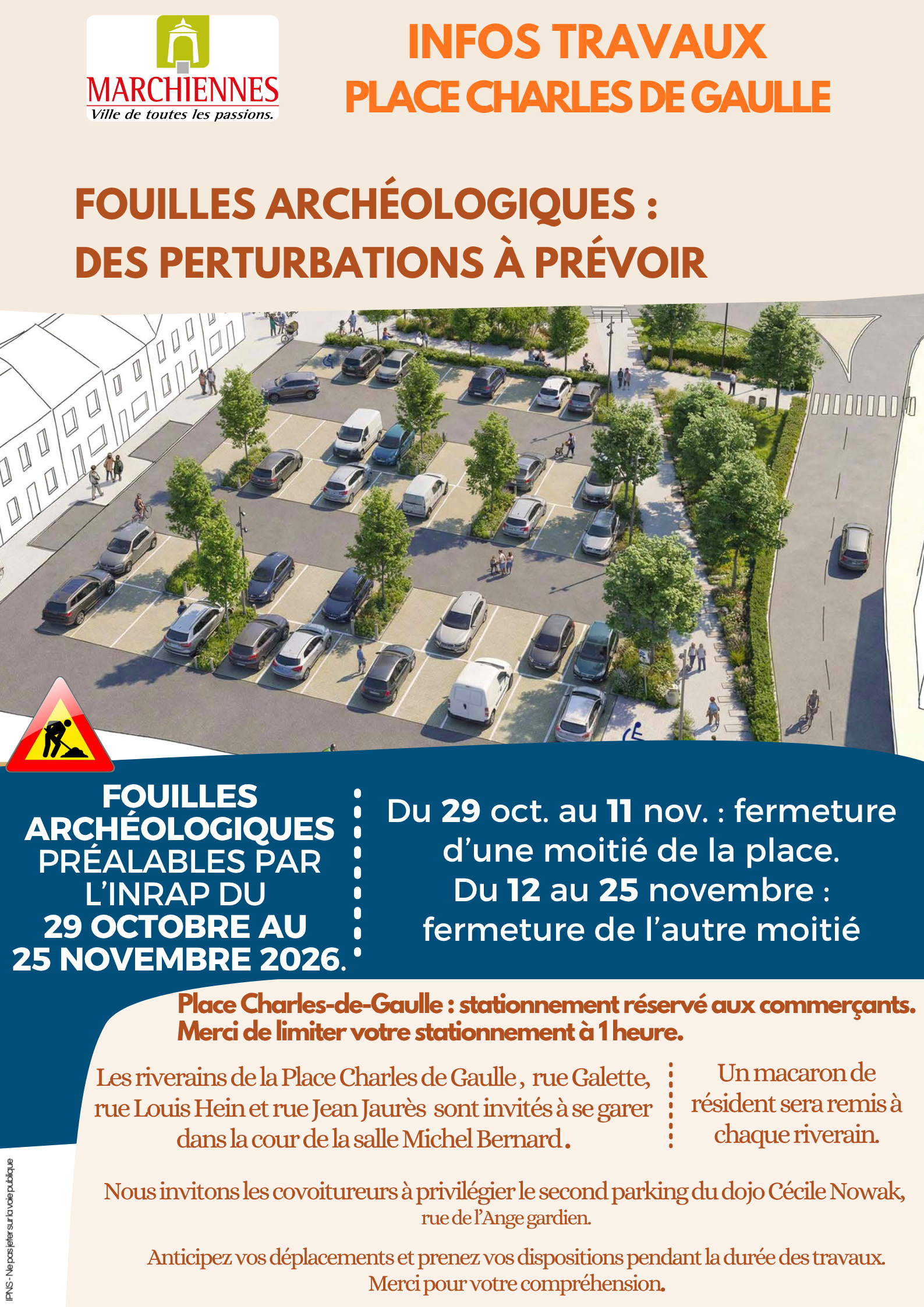 Affiche de retour à l_école secondaire messages et annonces de bienvenue biologique et artisanal orange et pêche.png