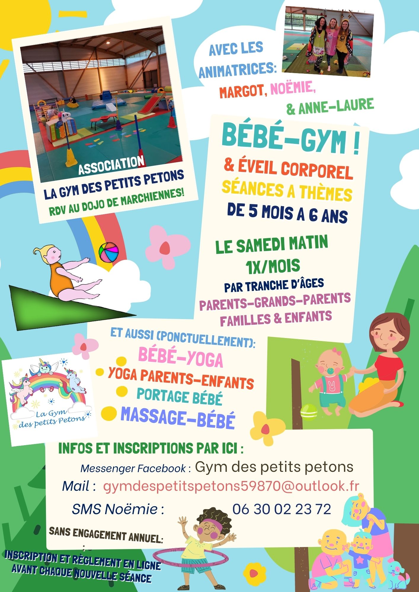 Gym des Petits Petons - Affiche 2022