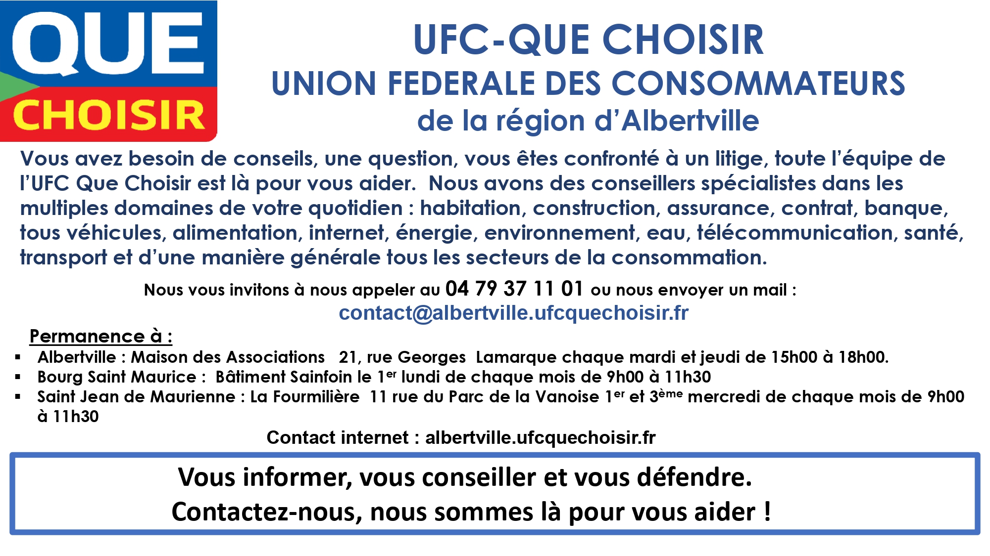 UFC - QUE CHOISIR