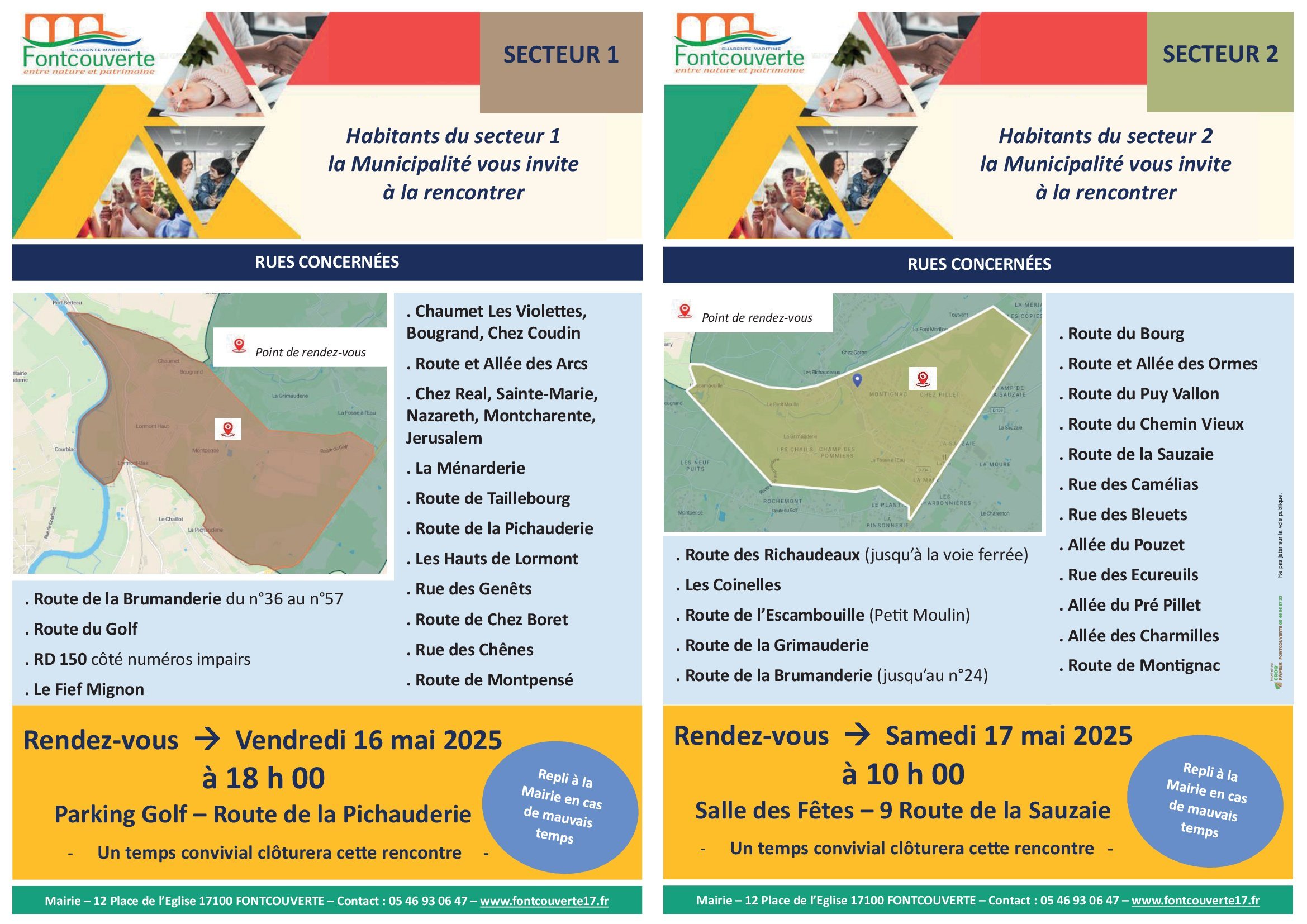 06/25 - Réunion de secteur