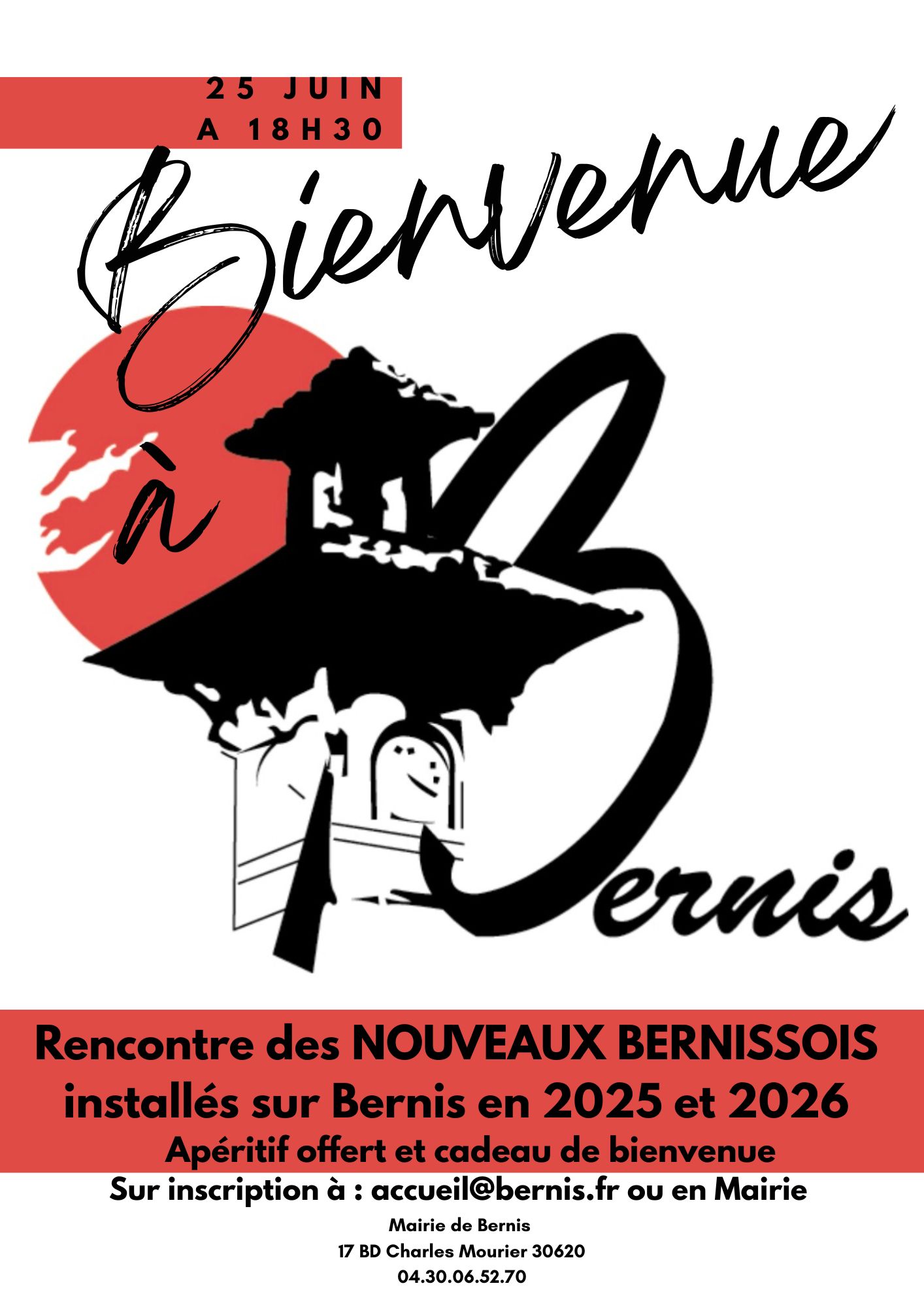 CEREMONIE DES NOUVEAUX BERNISSOIS