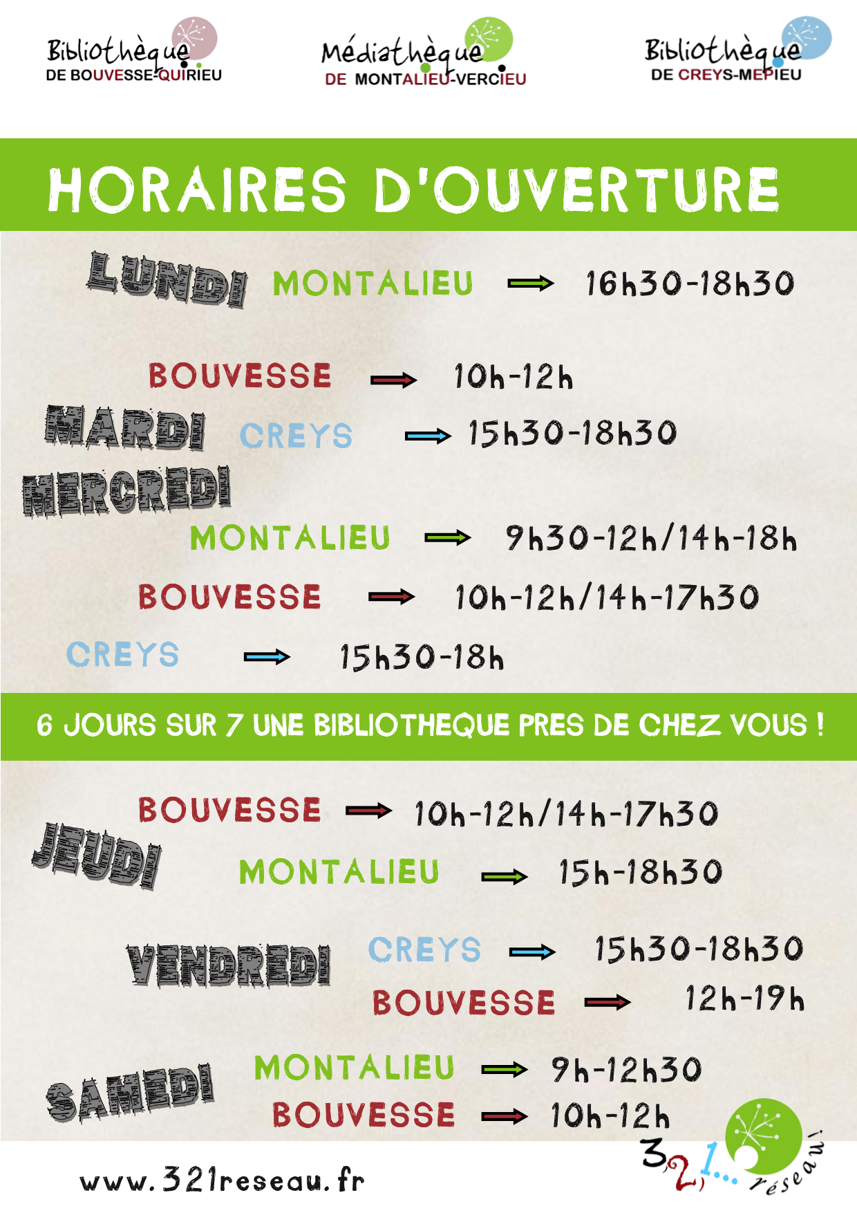 horaires du reseau des bibliothèques 2026.png