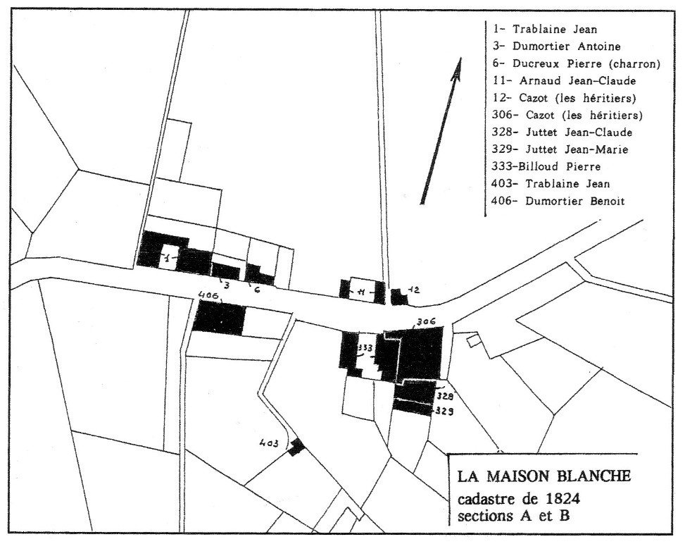 PLAN CADASTRAL DE 1824