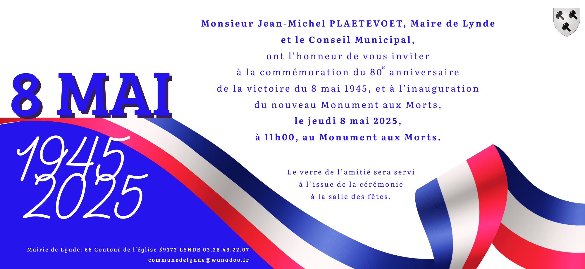 Cérémonie du 8 mai et inauguration du Monument aux Morts.png
