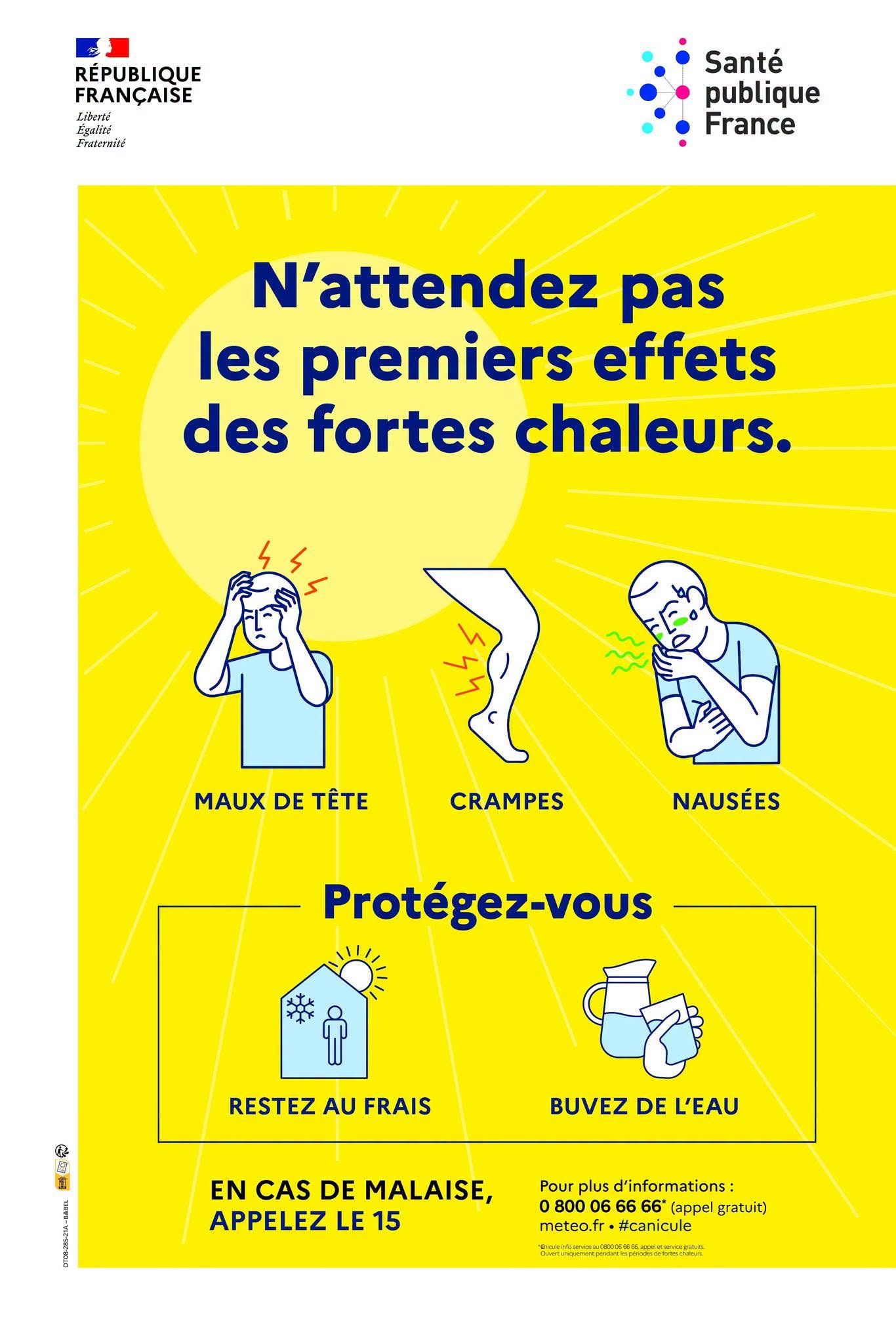 Fortes chaleurs prévention