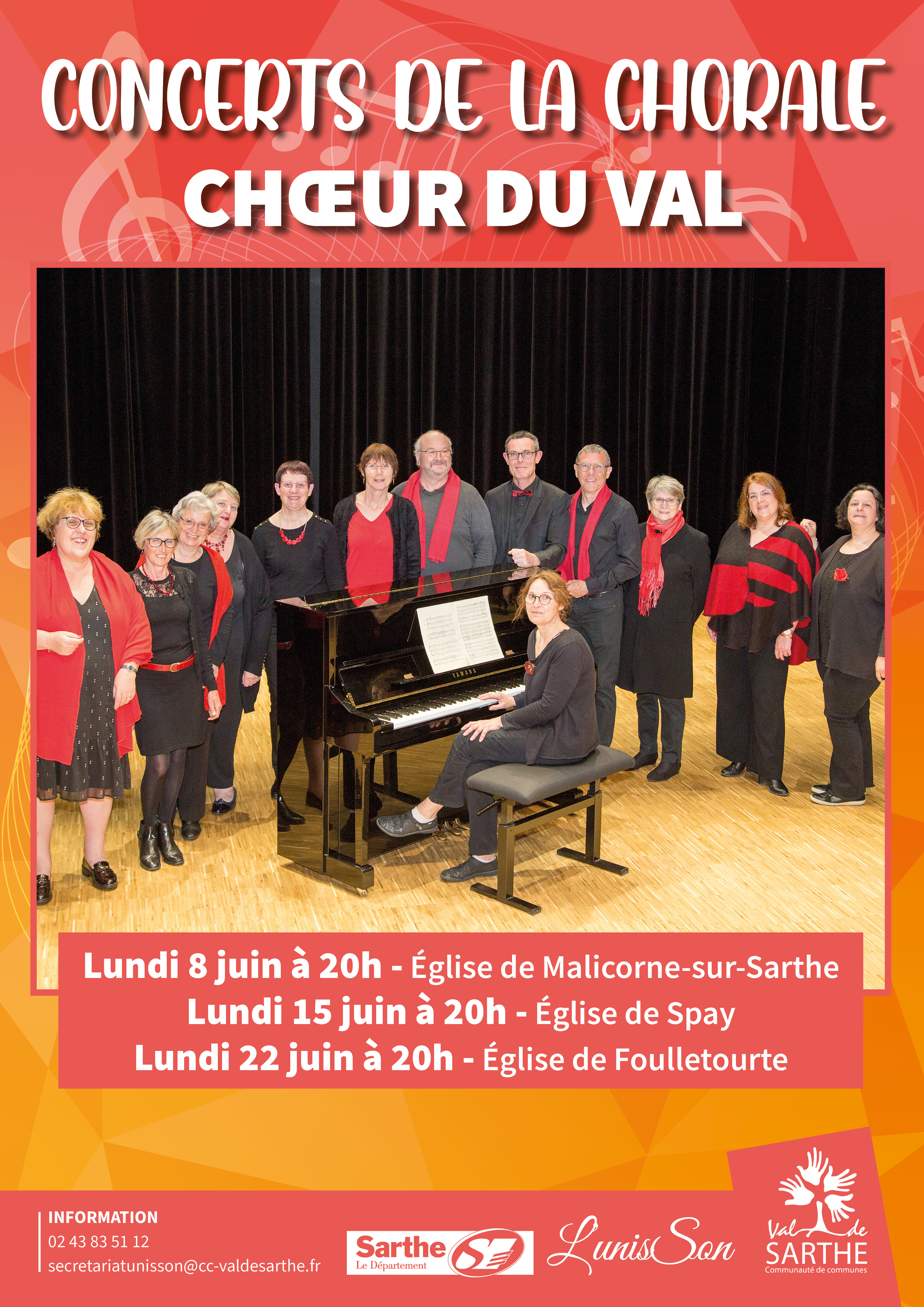 Concert de la chorale Choeur du Val