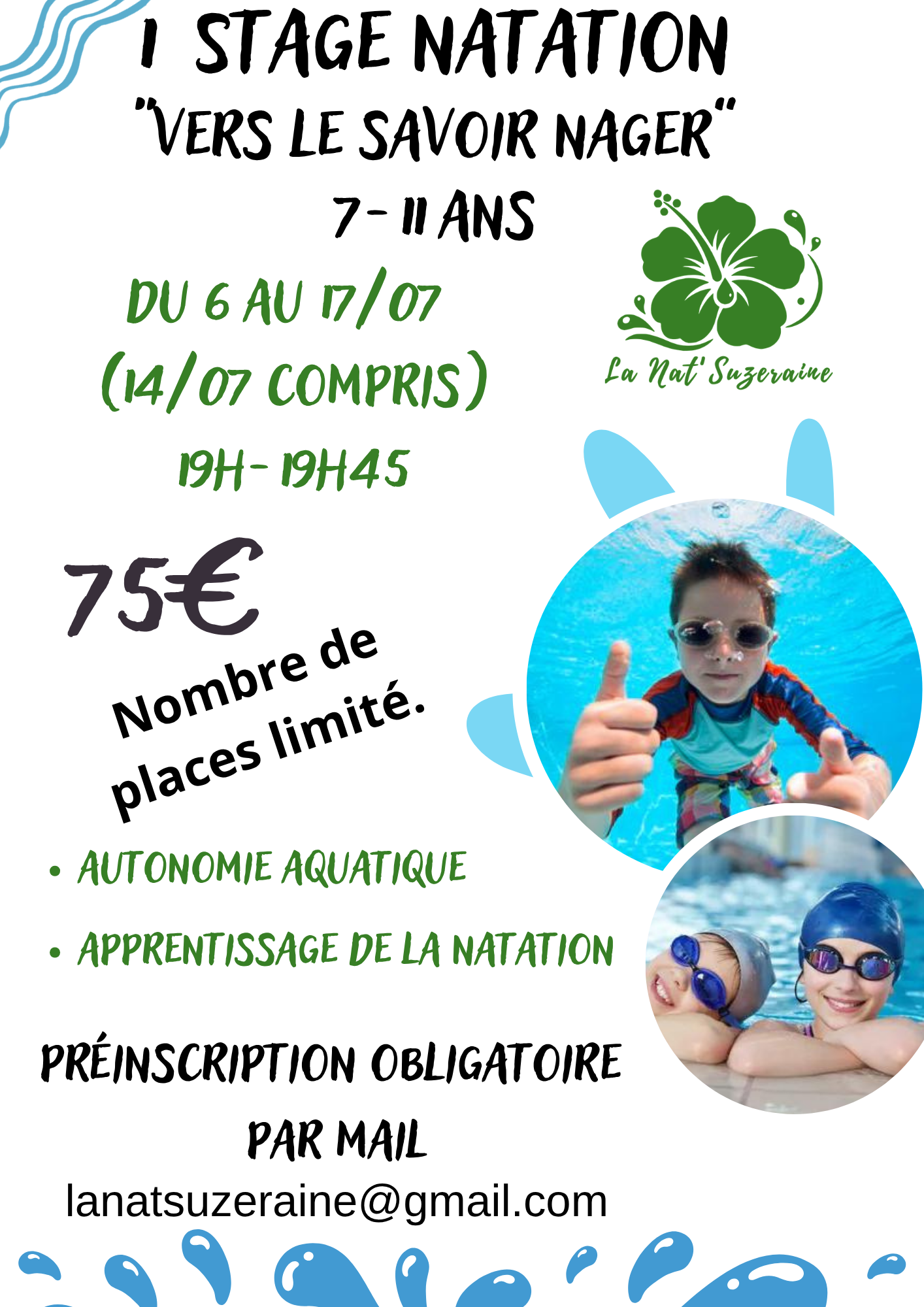 Affiche Stage Vers le savoir nager été 2026.png