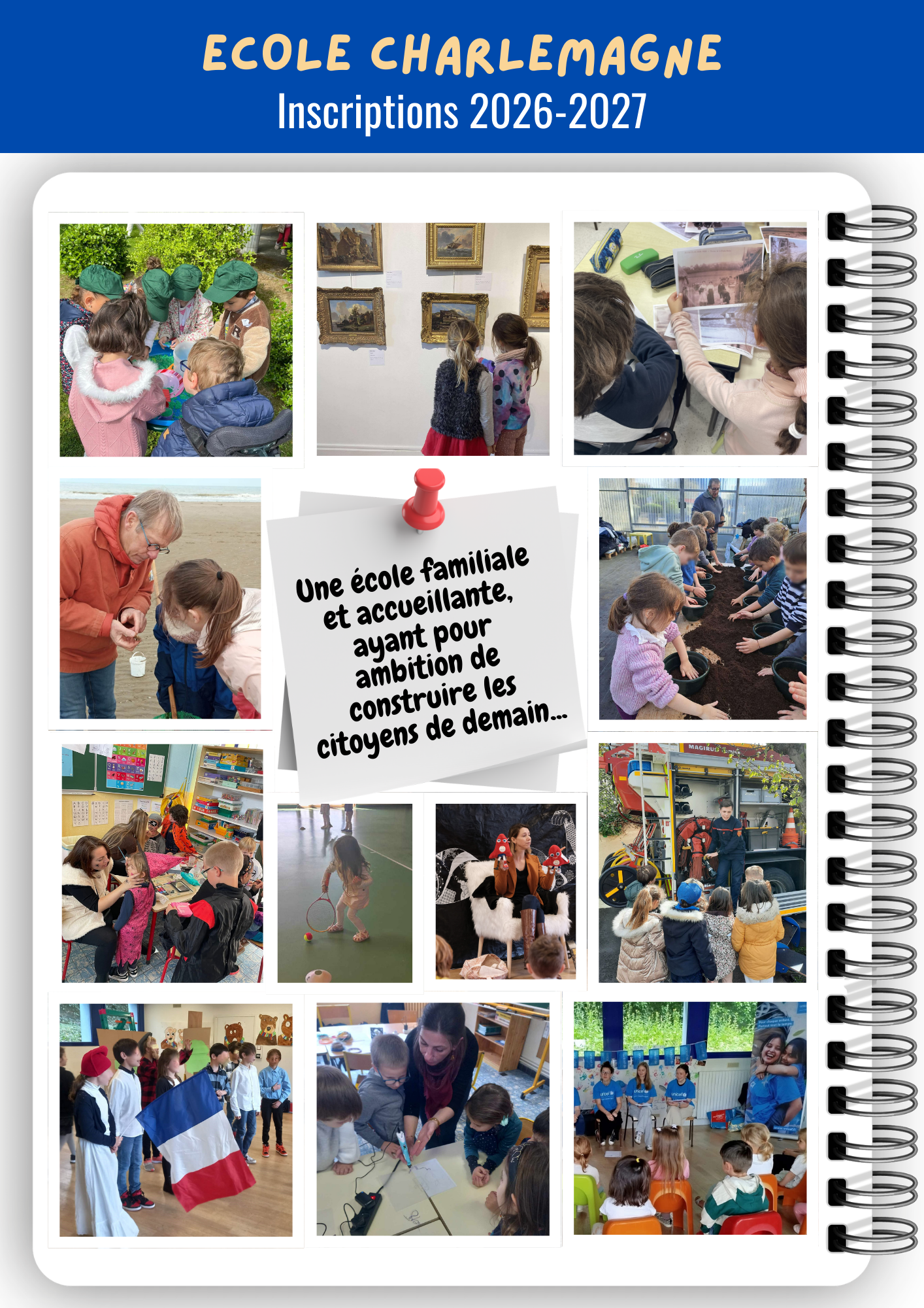 Inscriptions Ecole 2026-2027