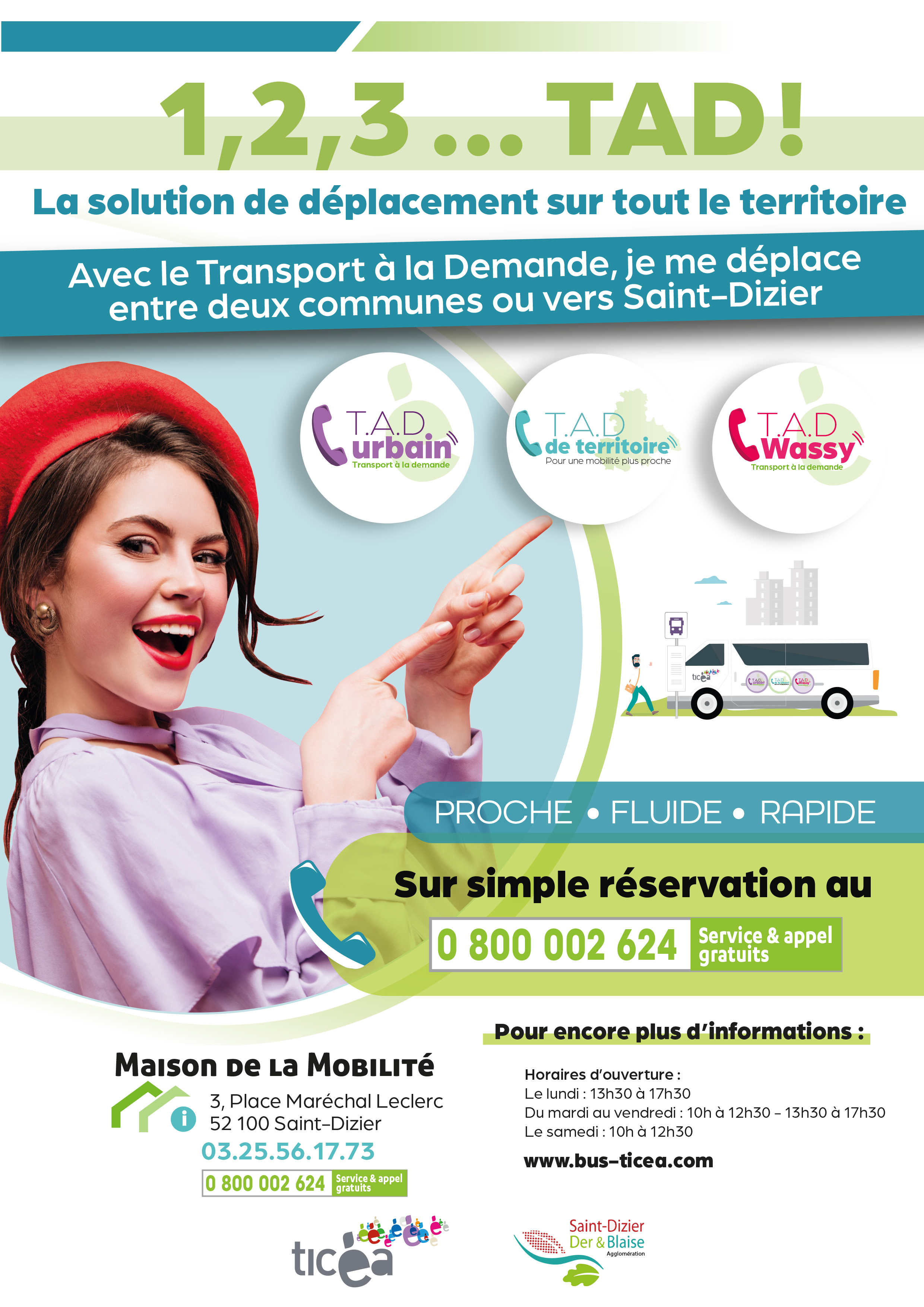 Vous voulez vous rendre en bus dans l'agglomération