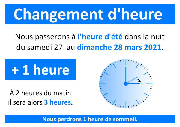 Changement d'heure ! - Bierne