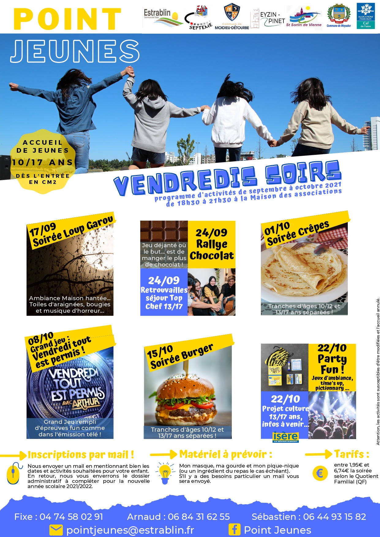 2021 - 09 - 14 VENDREDI SEPTEMBRE OCTOBRE PJ
