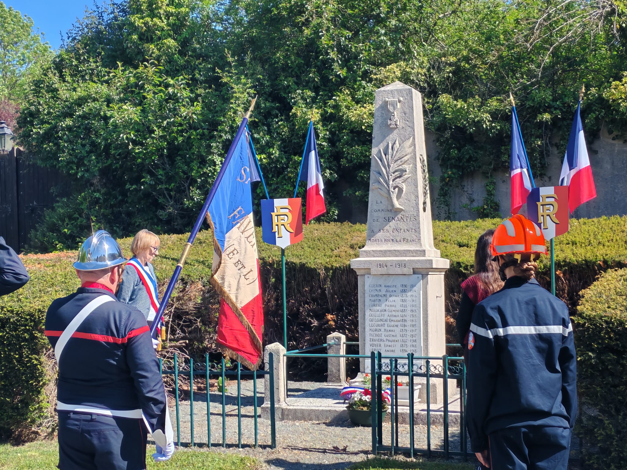 commémoration 8 mai 2026 - monument aux morts