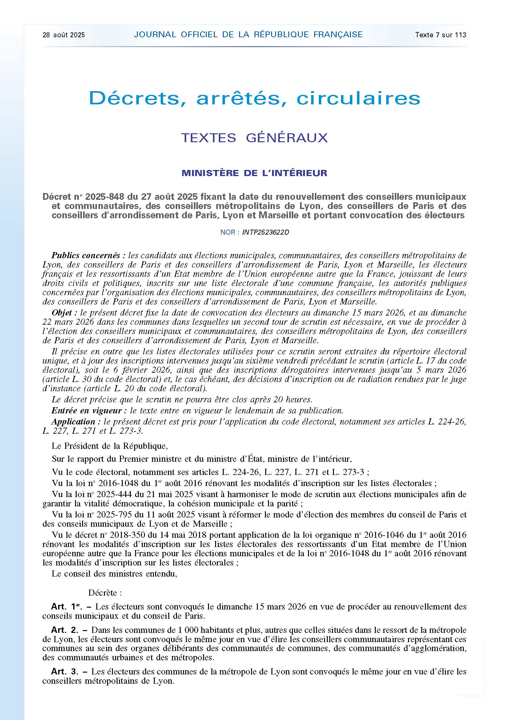 DECRET 2025-848 du 27 Aout 2025 convocation des électeurs_Page_1.jpg