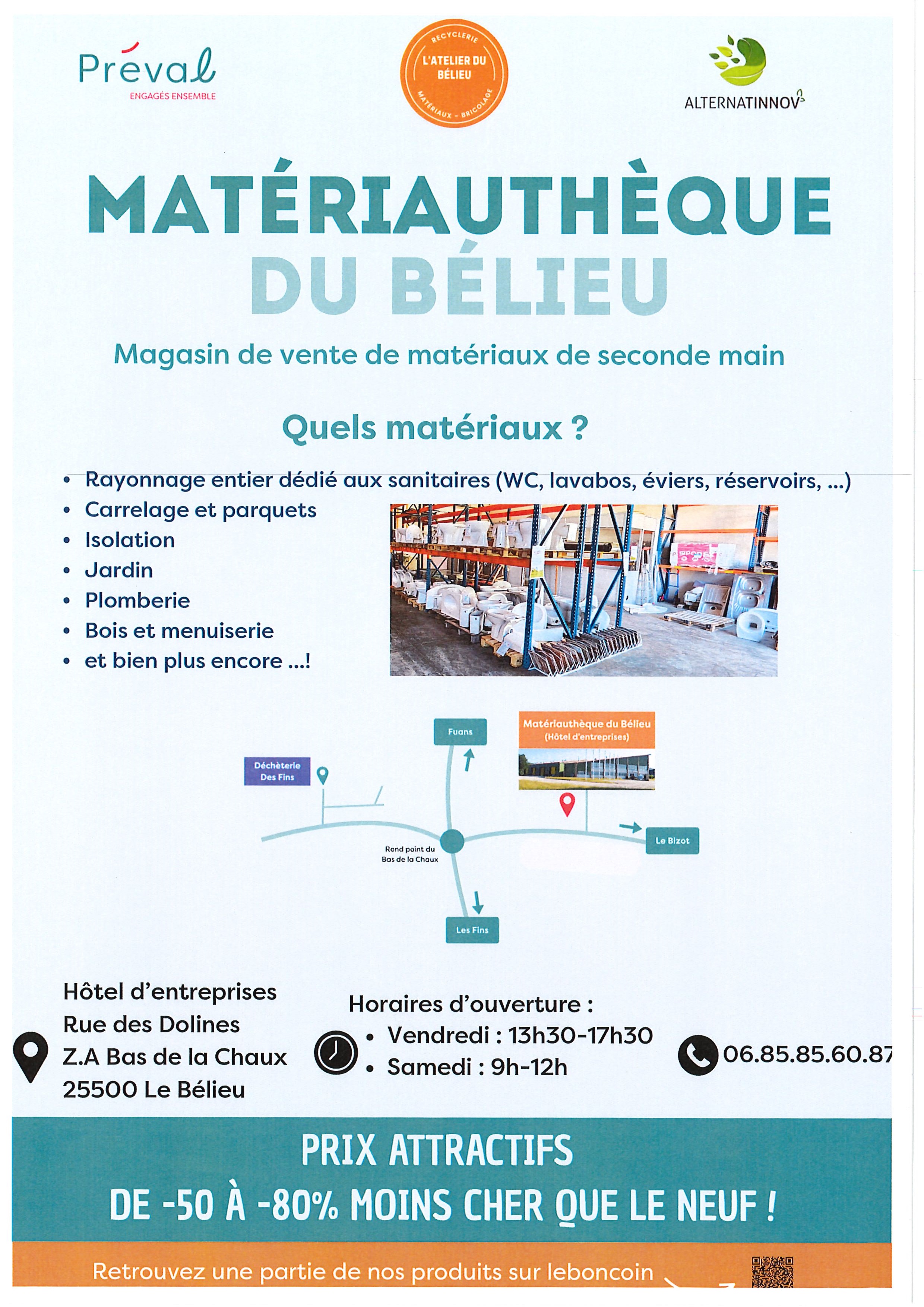 Matériauthèque du Bélieu