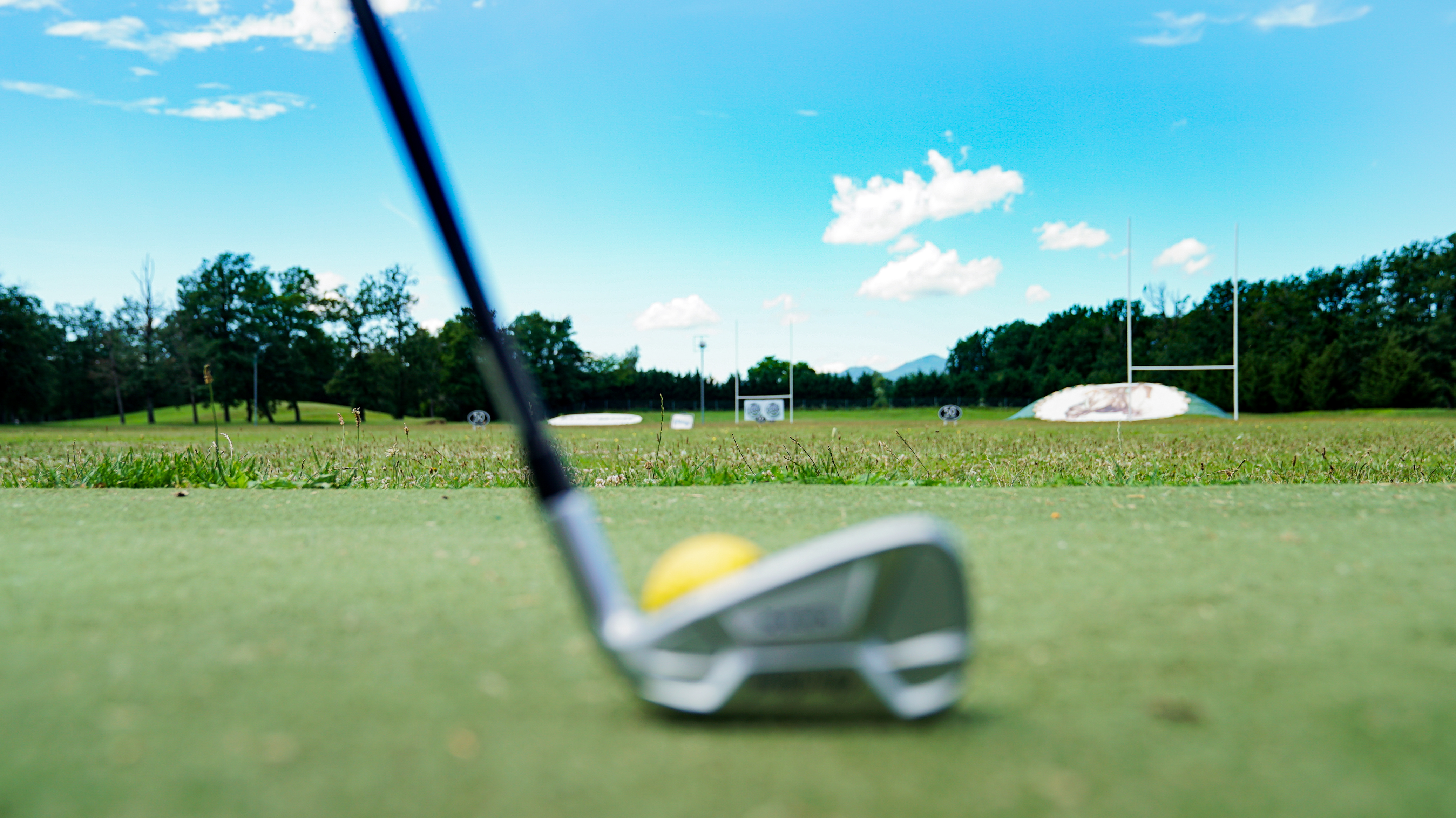 Golf des bouleaux club + balle