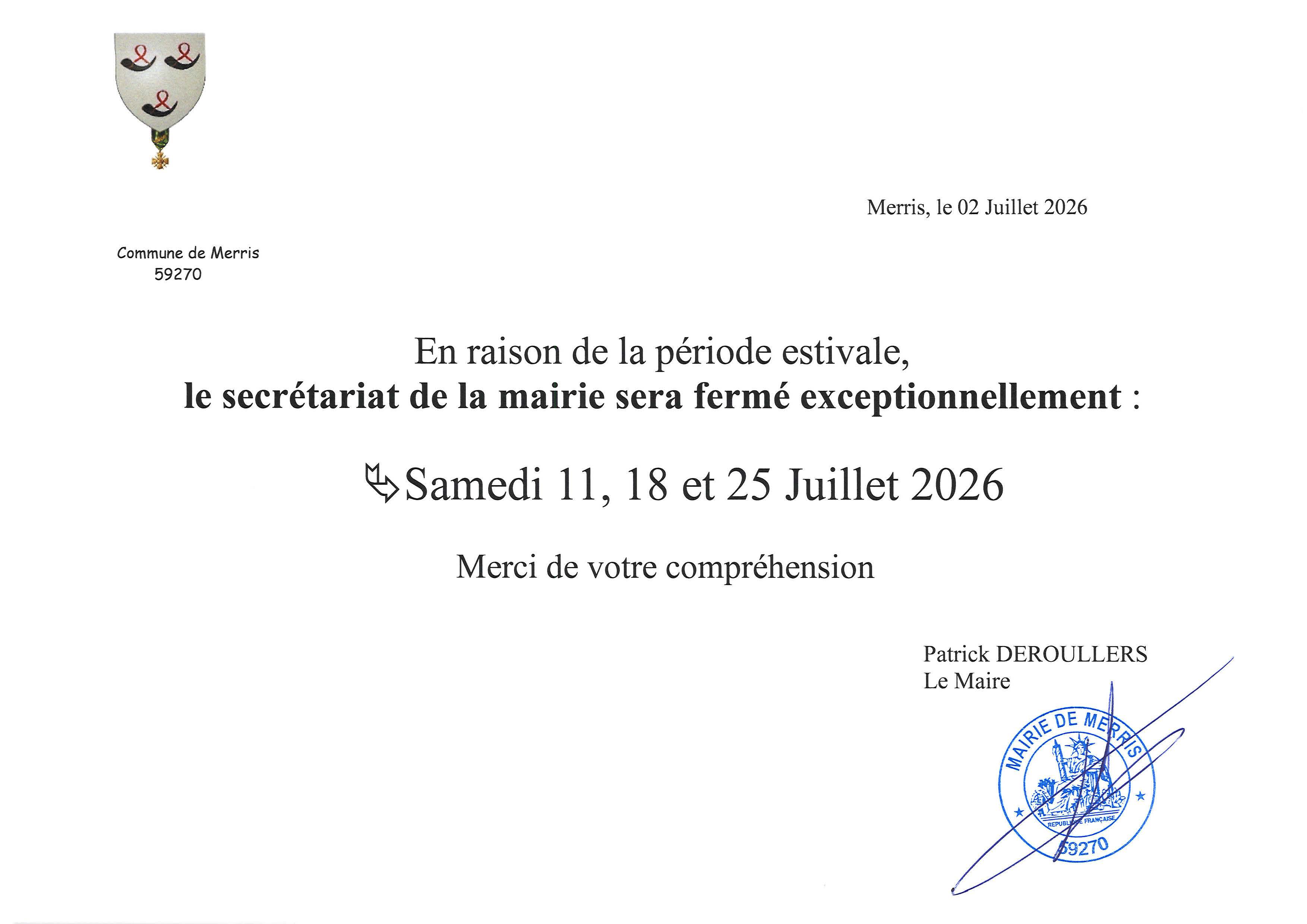 260711 FERMETURE ESTIVALE.jpg
