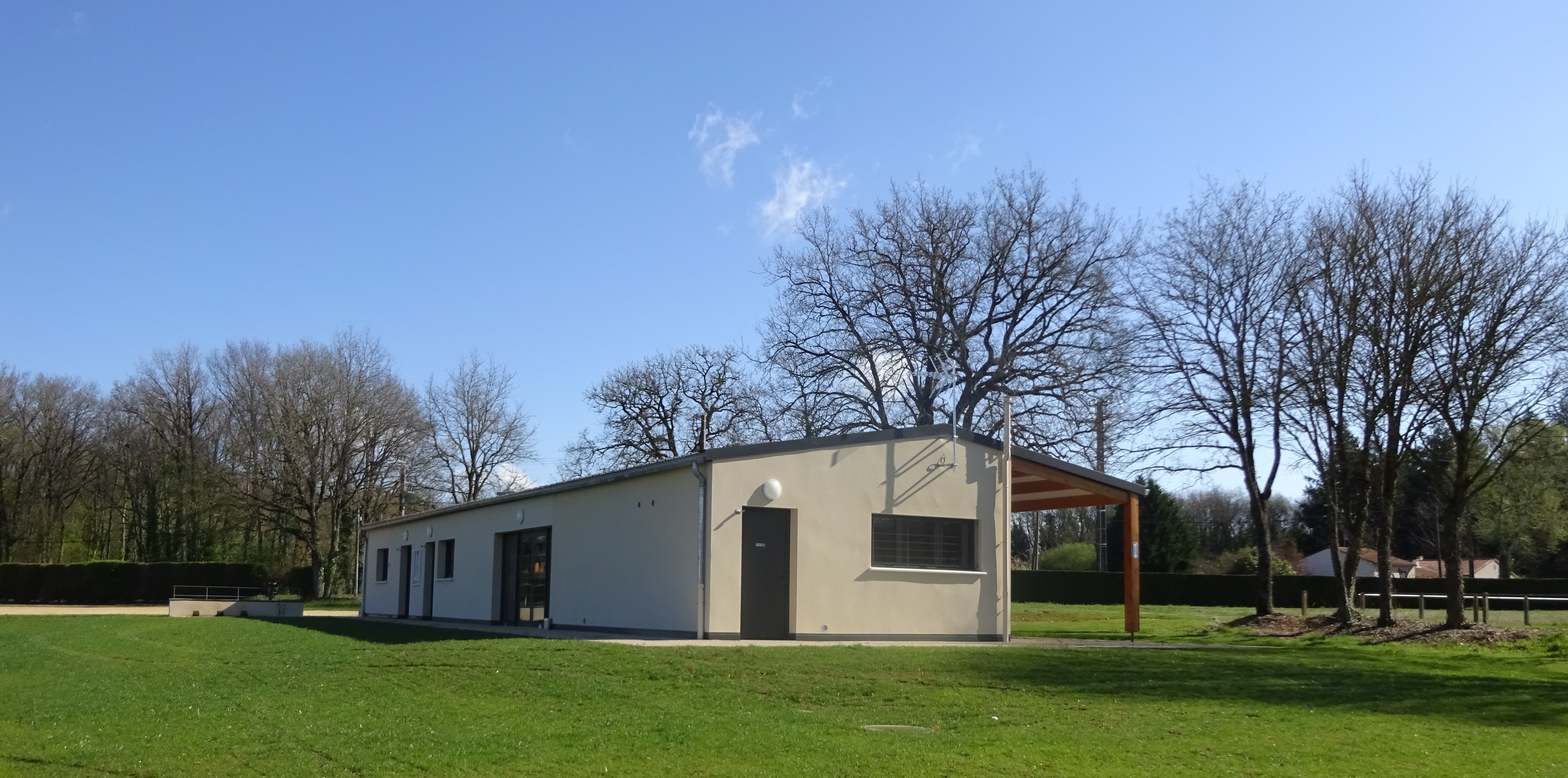 salle de convivialité extérieur