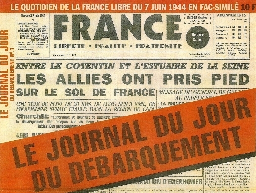 Le journal du jour du debarquement.jpg