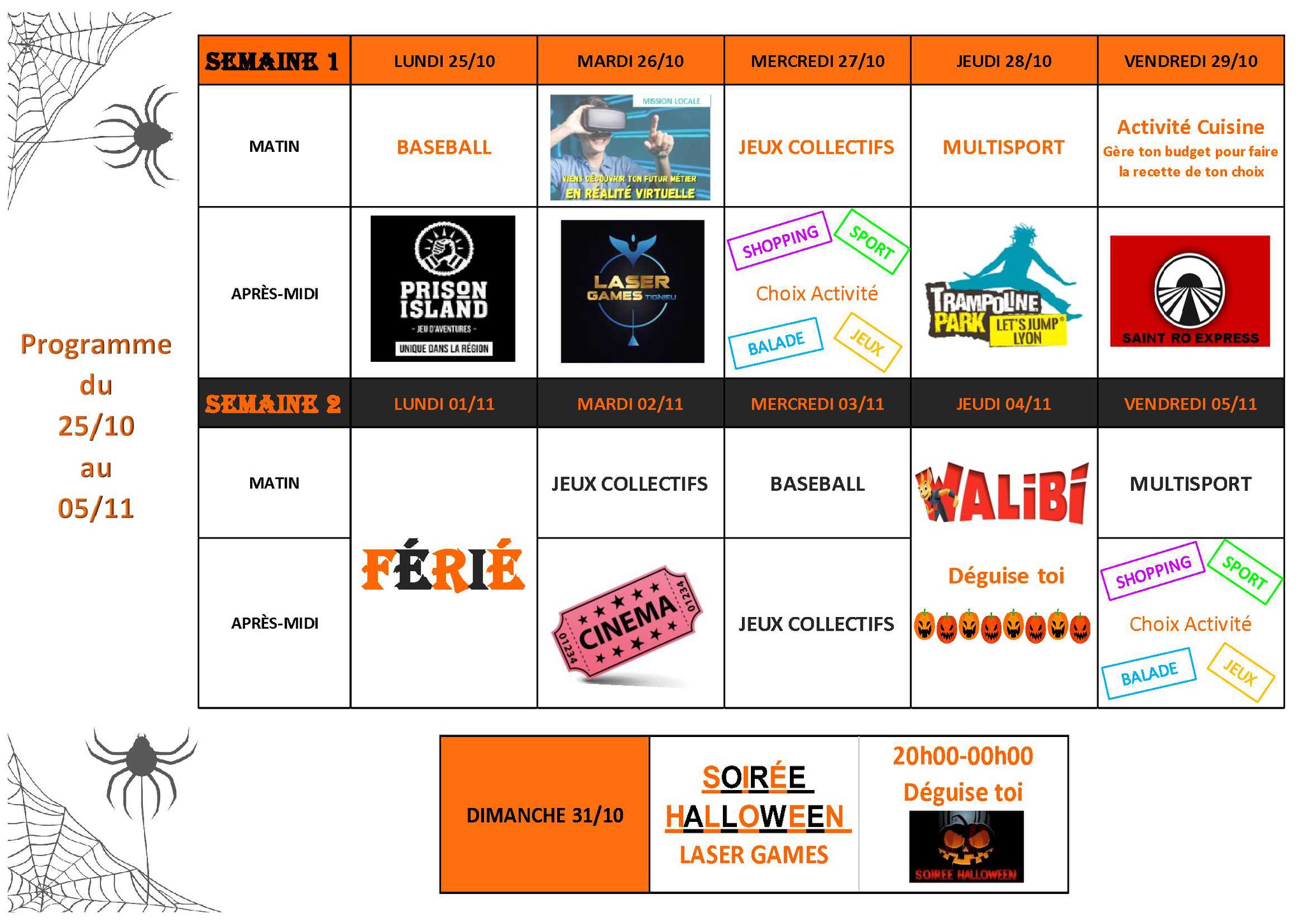 planning activités centre de loisirs st romain toussaint 2021.jpg