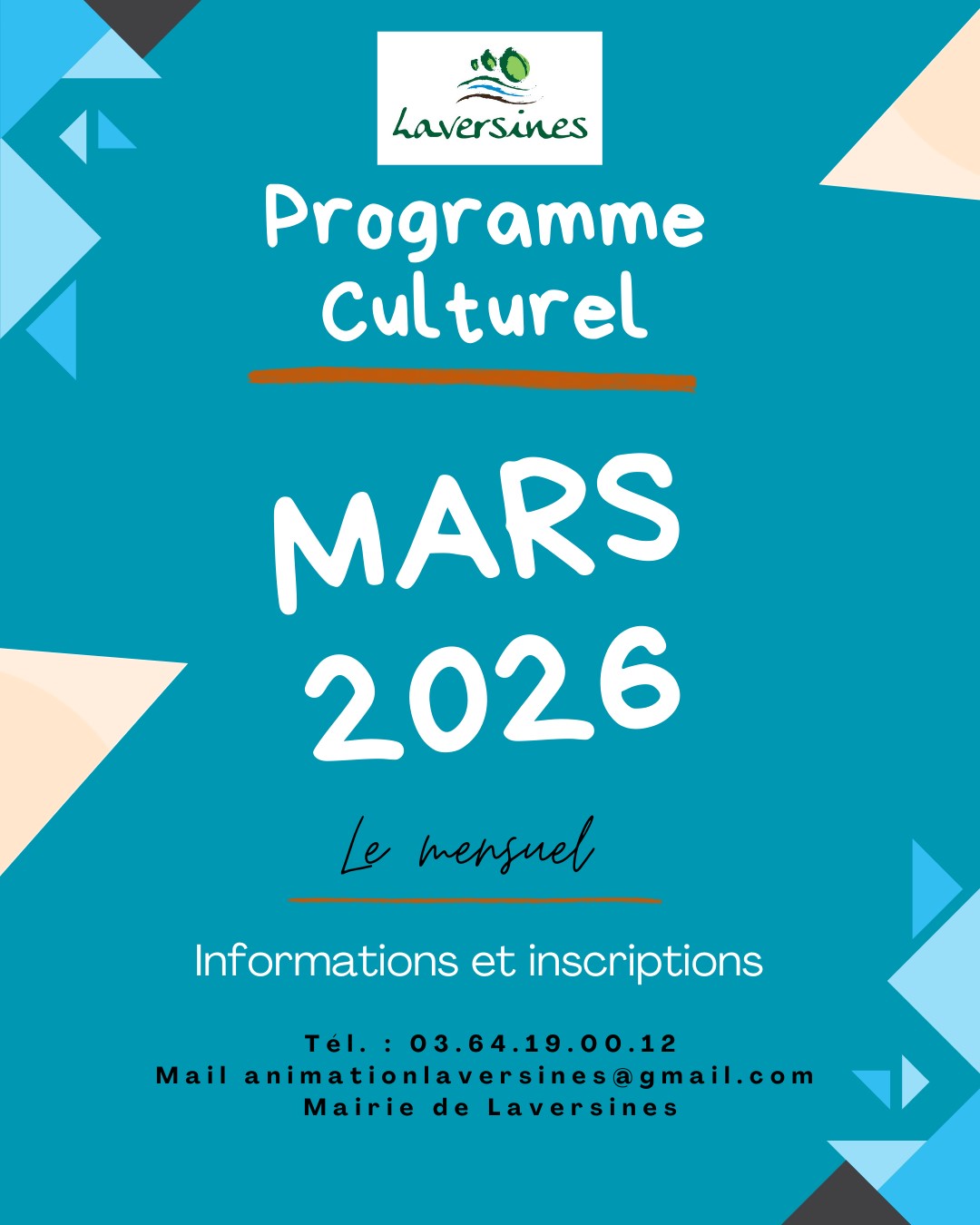 PROGRAMME CULTUREL