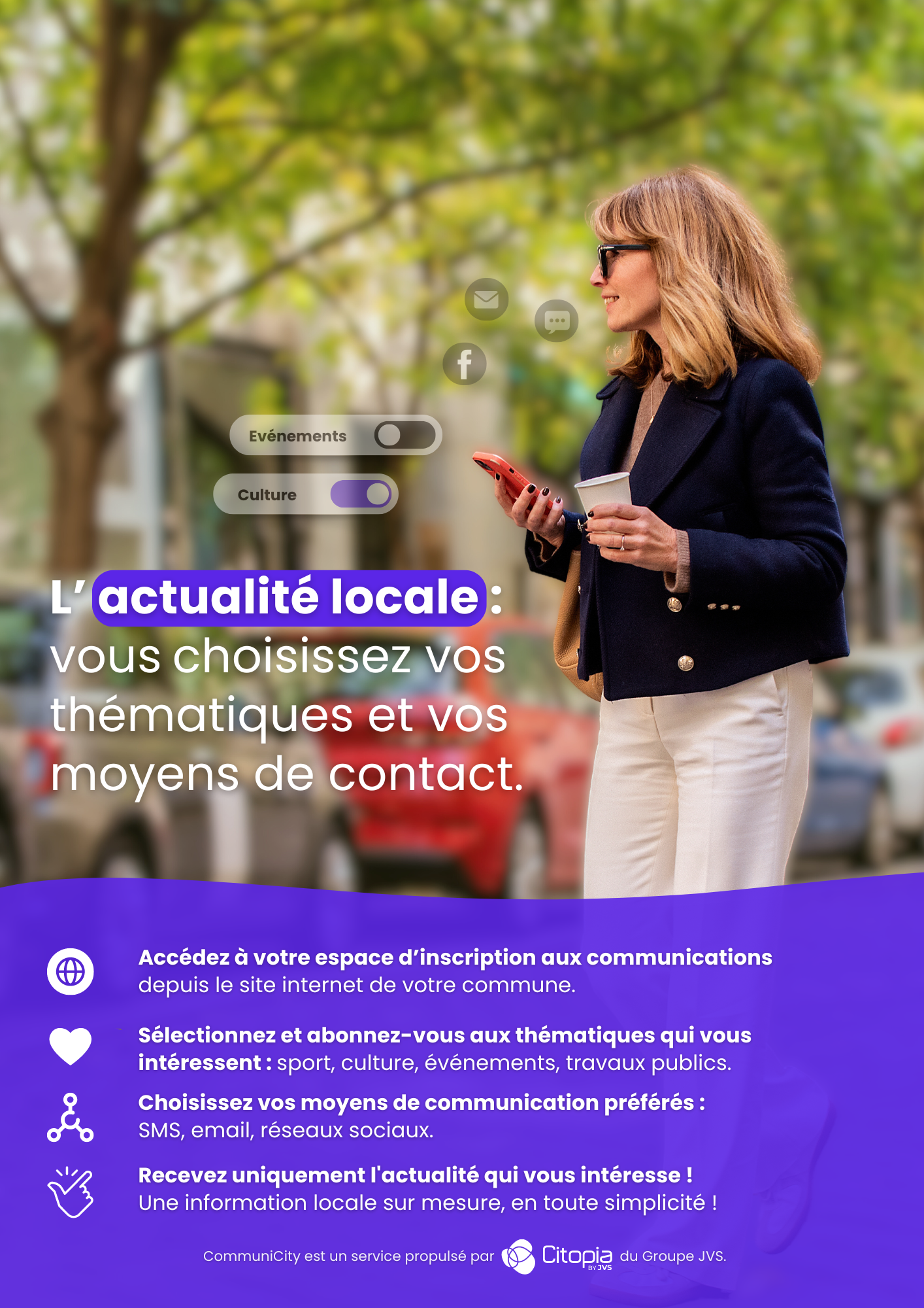 Ne manquez plus rien de l'actualité de votre commune !!!!