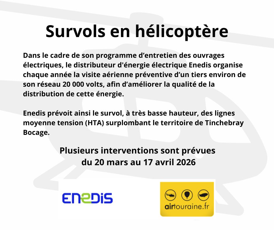Vols d'hélicoptères à très basse altitude