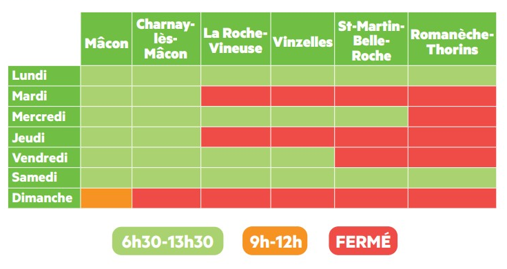 CALENDRIER DECHETTERIE HORAIRE ETE 2026.png