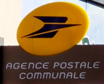 CDE PLAQUE AGENCE POSTALE
