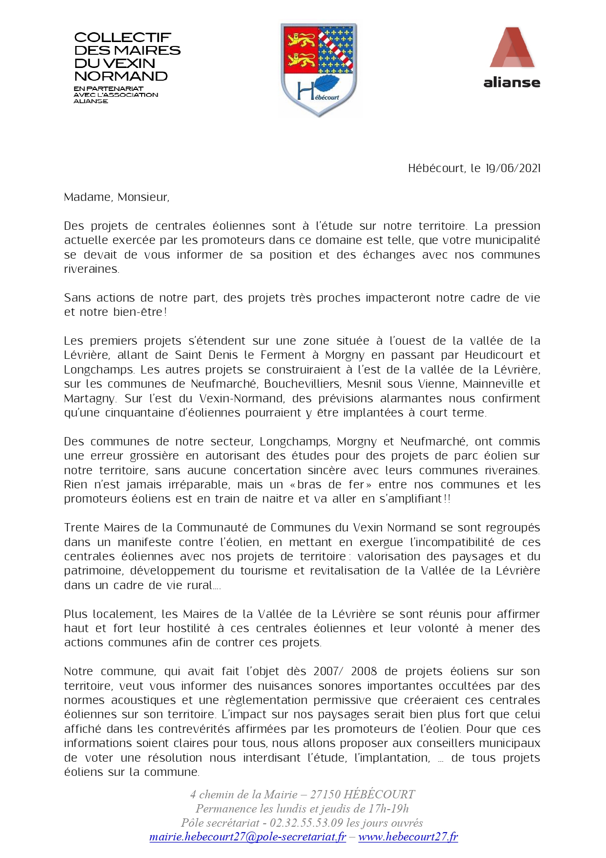 PROJETS EOLIEN