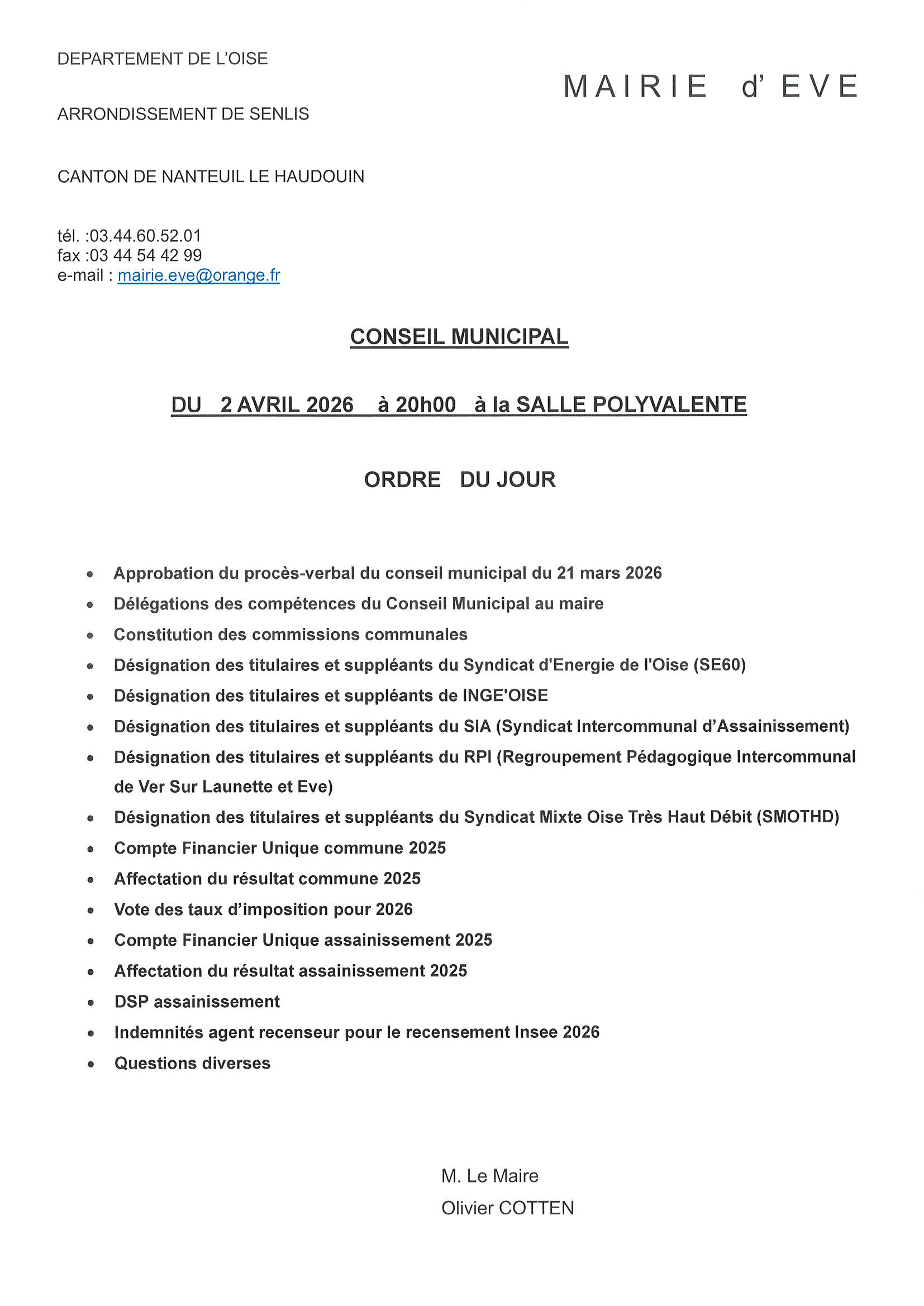 convocation 02 04 2026