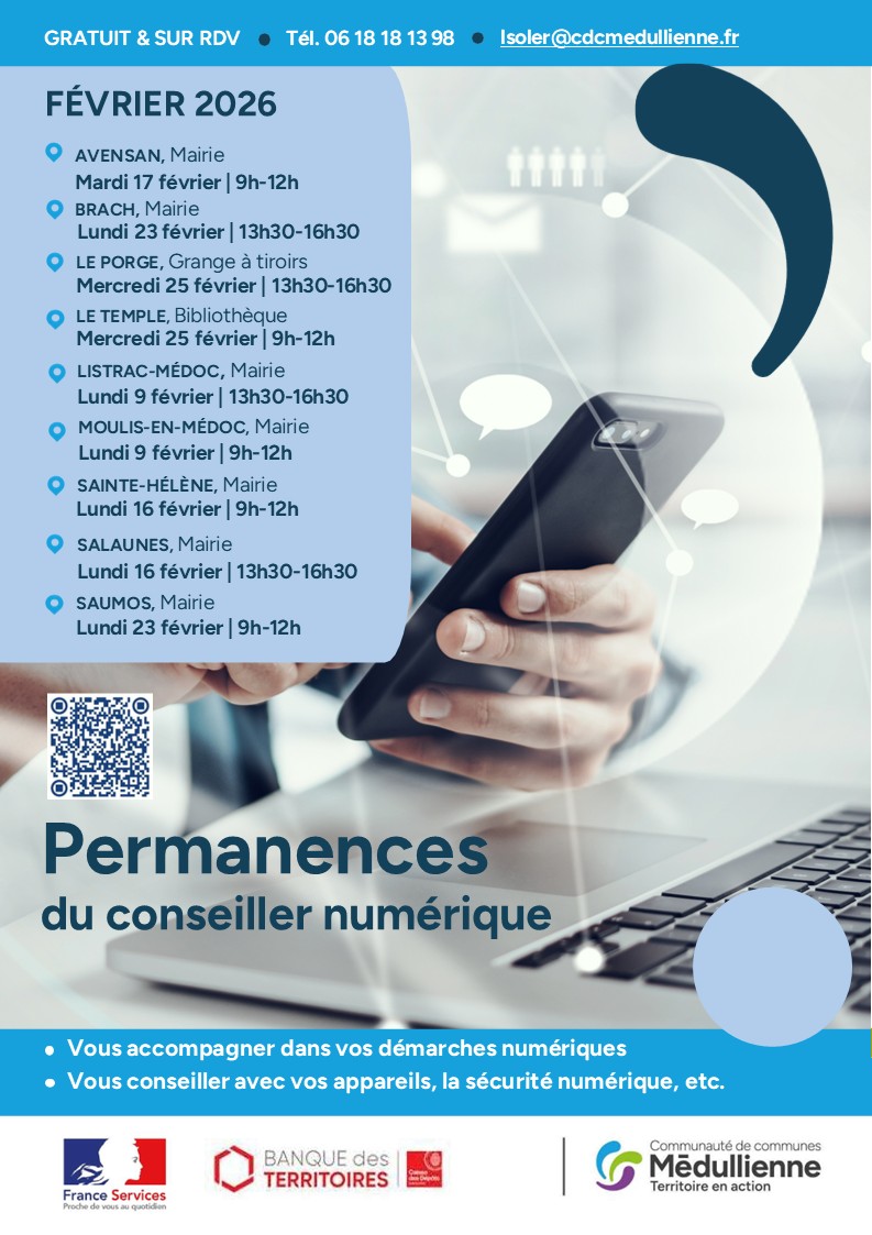 Un Conseiller Numérique à votre service