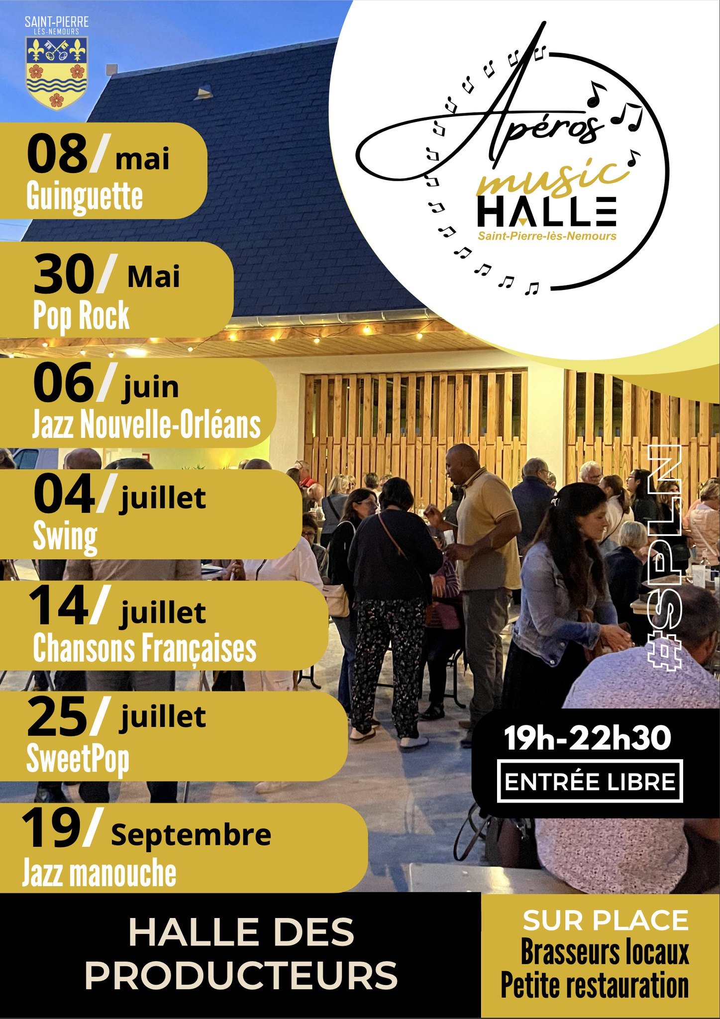 Les apéros Music'halle