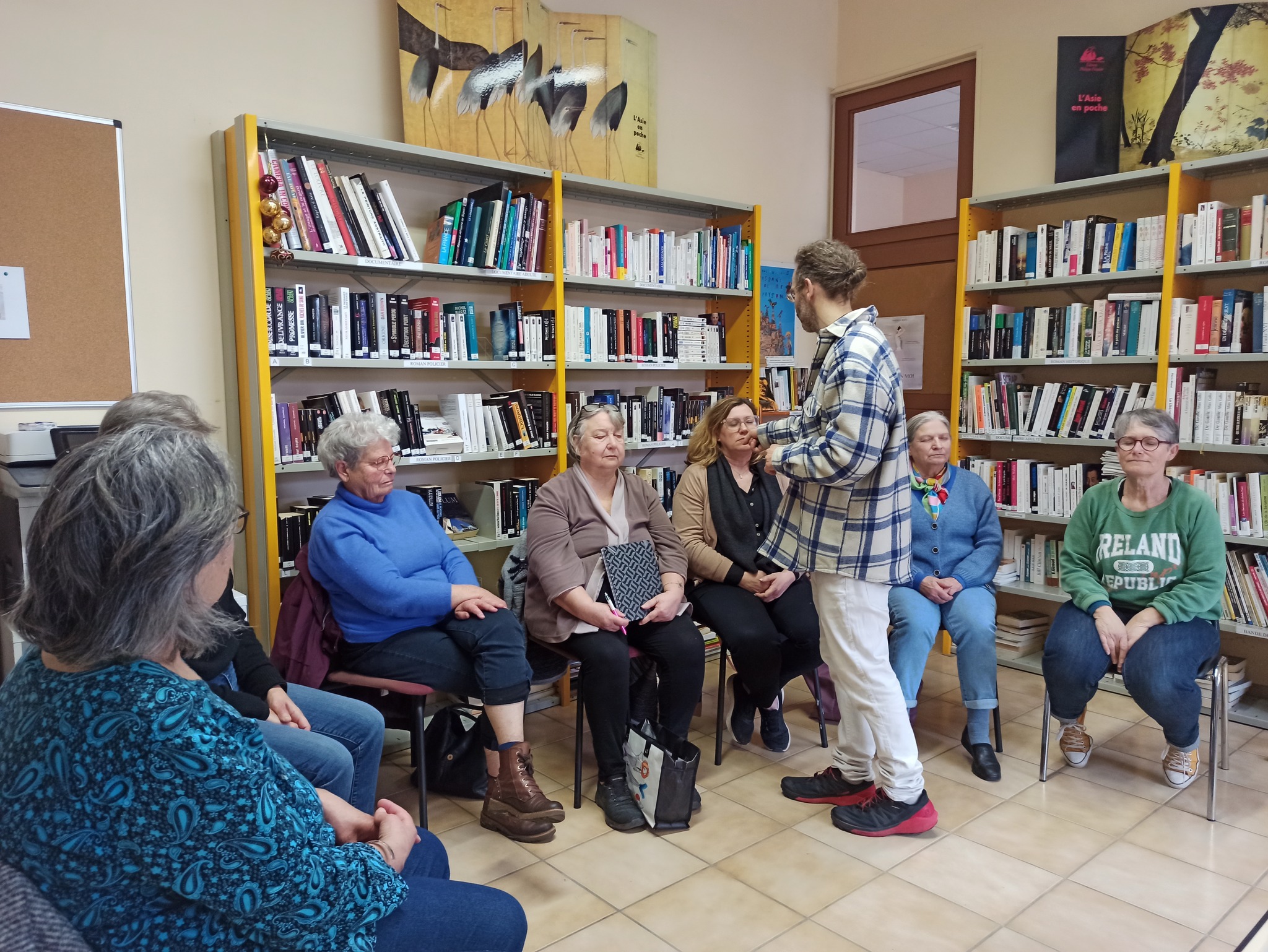 Atelier parfums et sons de la nature - Bibliothèque St Victor de Malcap