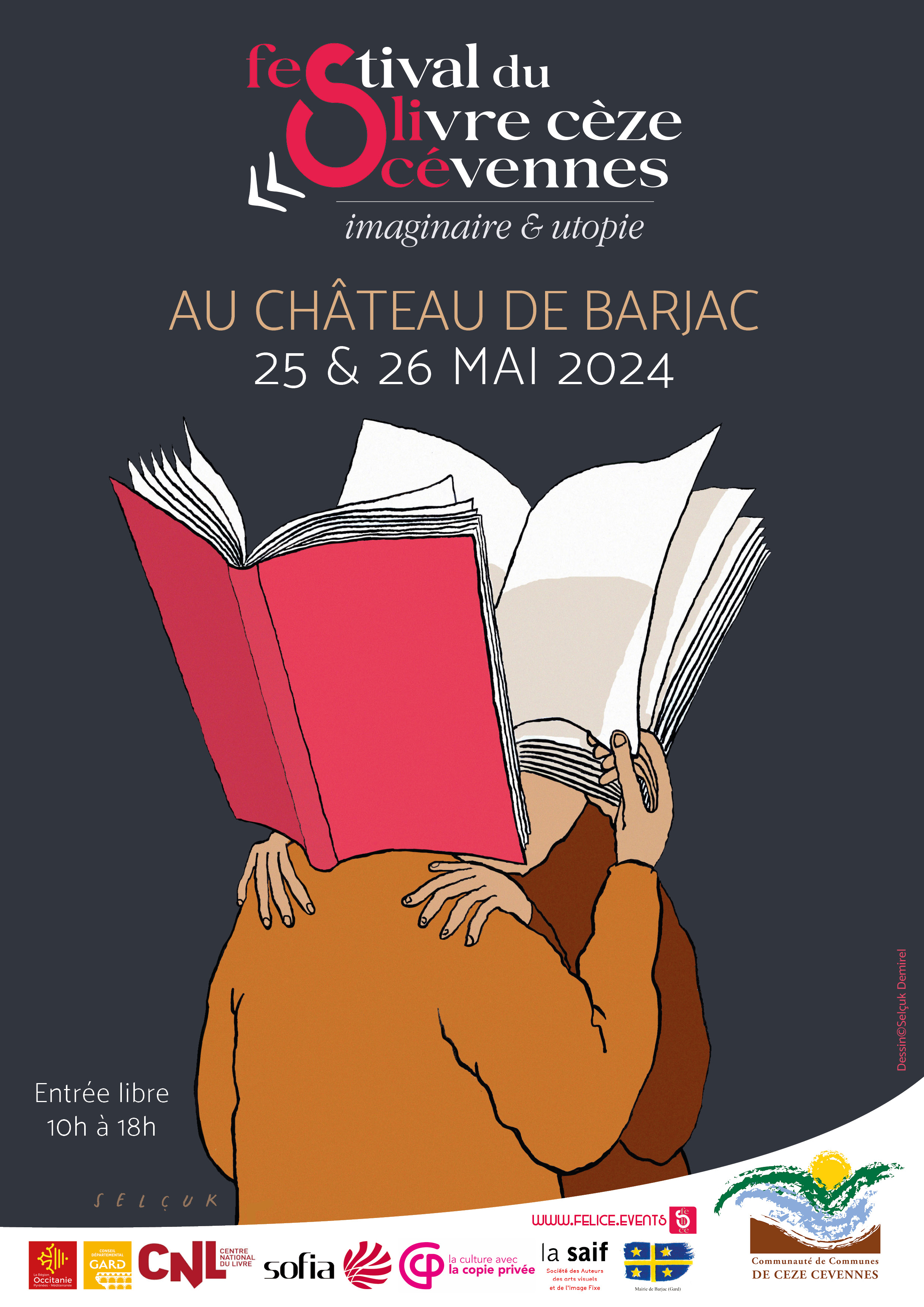 2024 - Affiche festival du livre