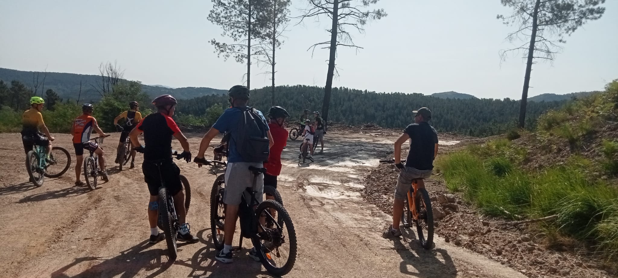 Innauguration parcours VTT Bordezac