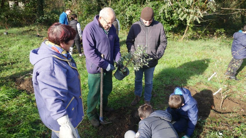 Jardin forêt comestible Gagnières