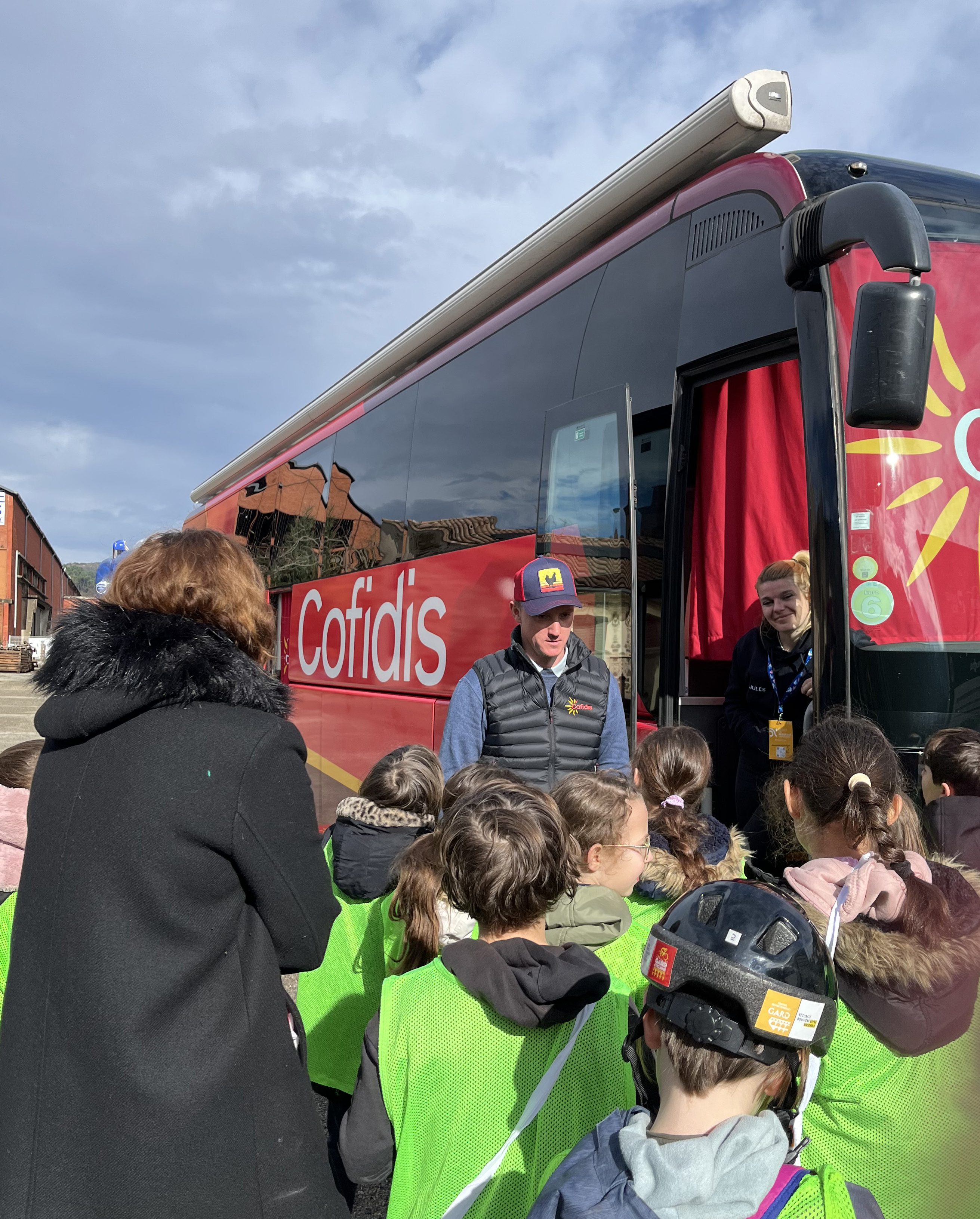 Visite des bus - Étoile de Bessèges 2026