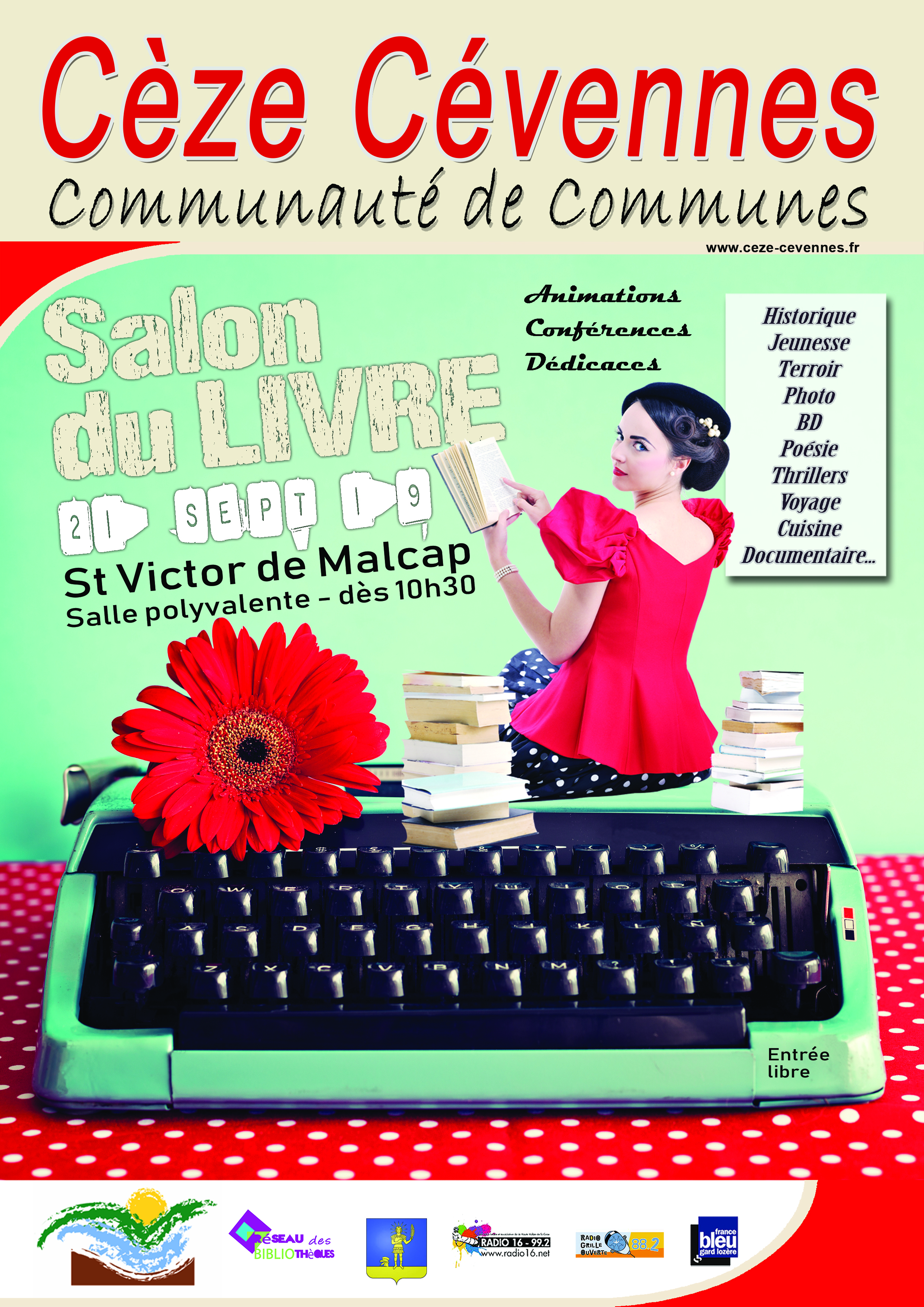 2019 - Affiche salon du livre