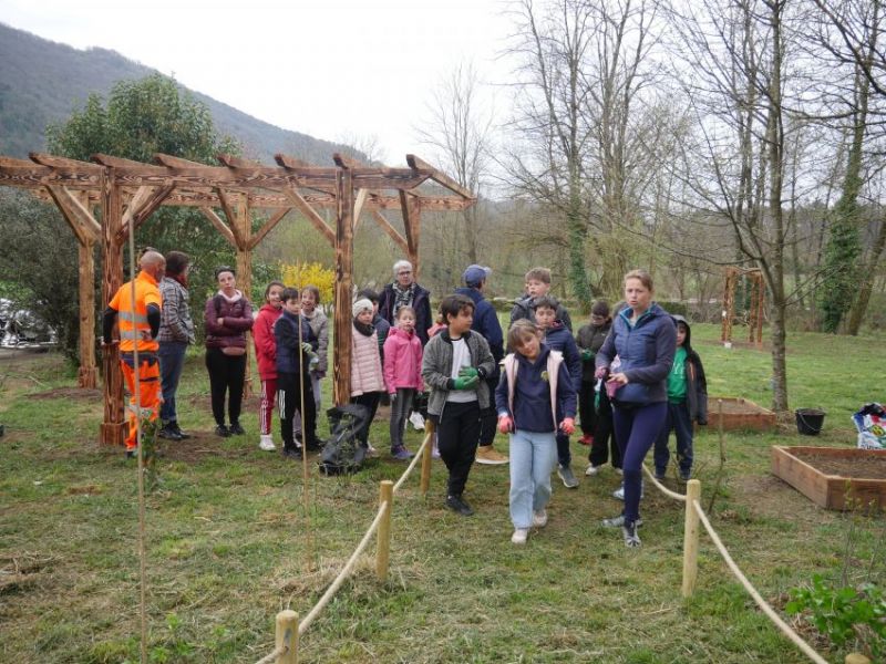 Jardin forêt comestible Gagnières
