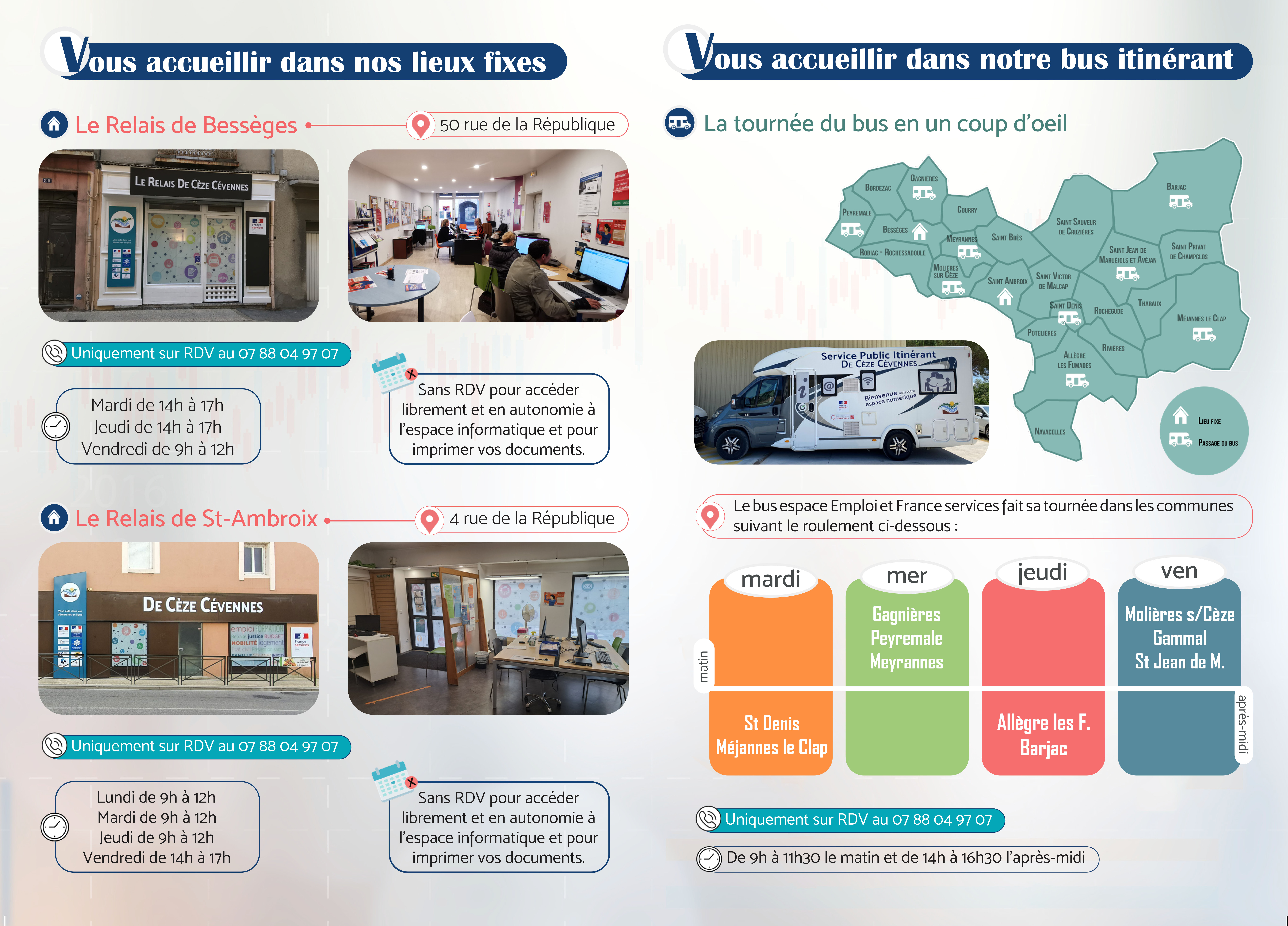 Flyer Espace France Service & Emploi - Verso