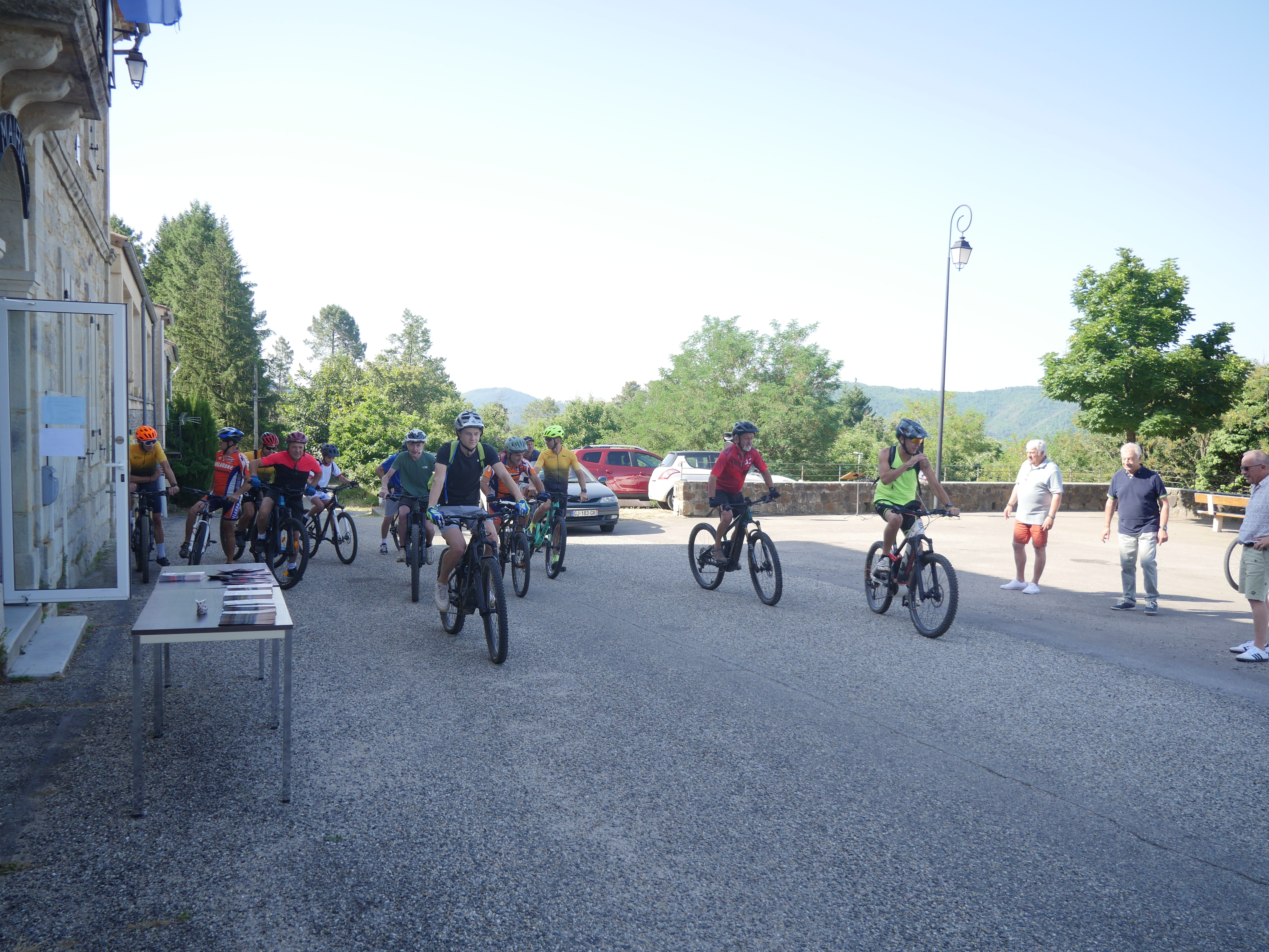Inauguration parcours VTT Bordezac